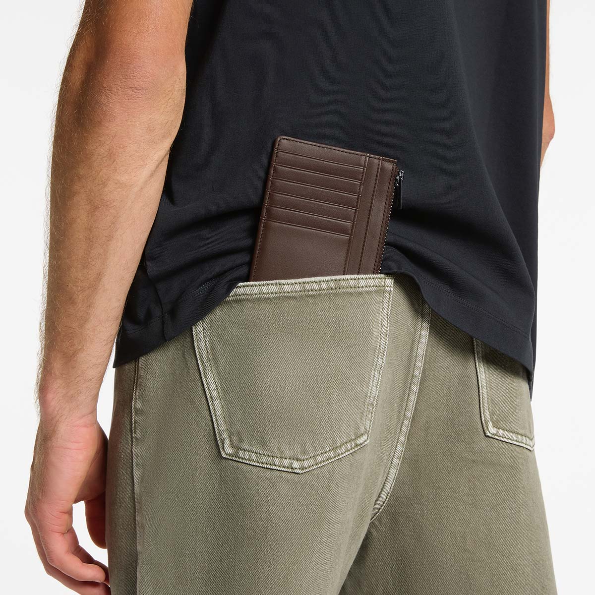 Gone Again Wallet - Cocoa Nappa