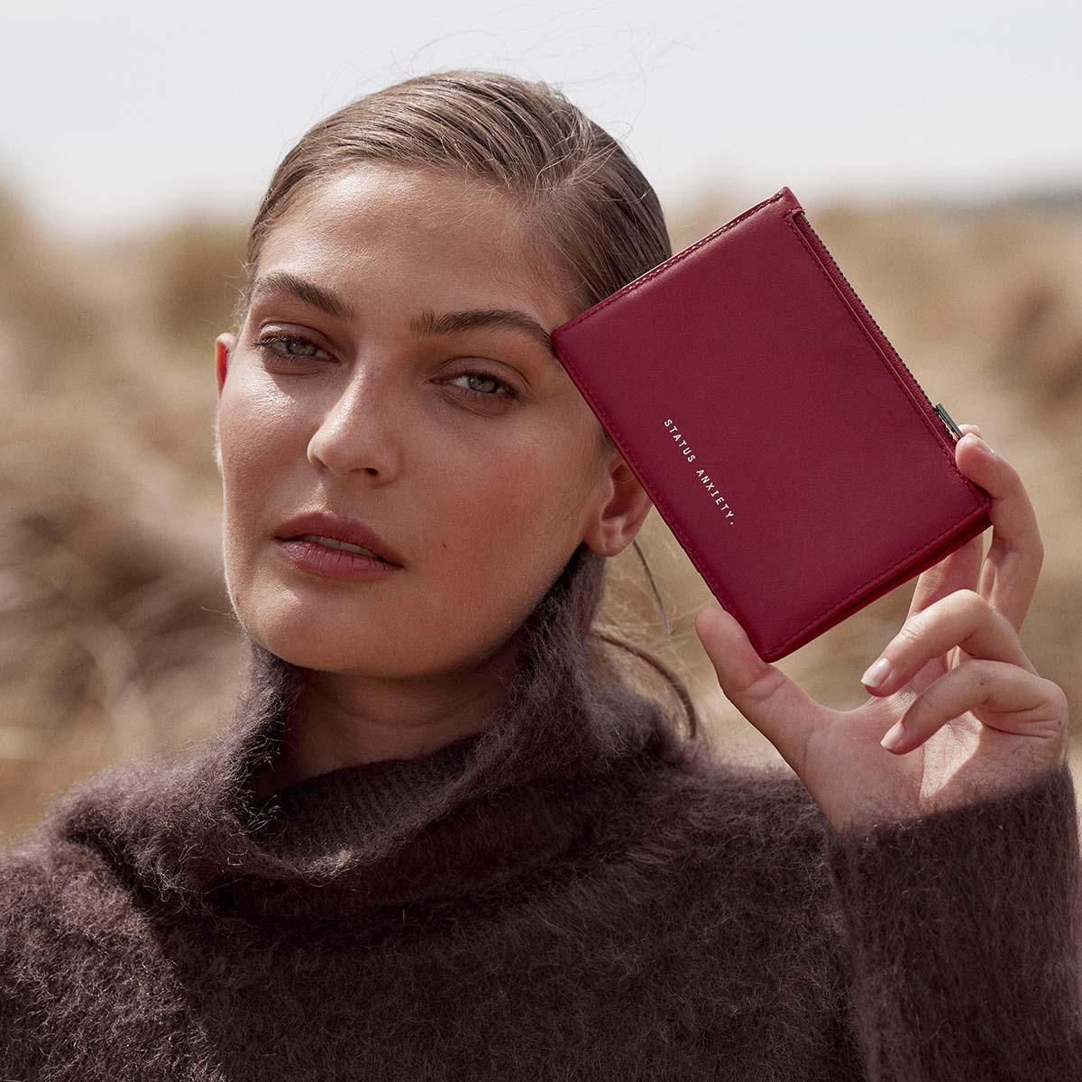Gone Again Wallet - Rouge Nappa
