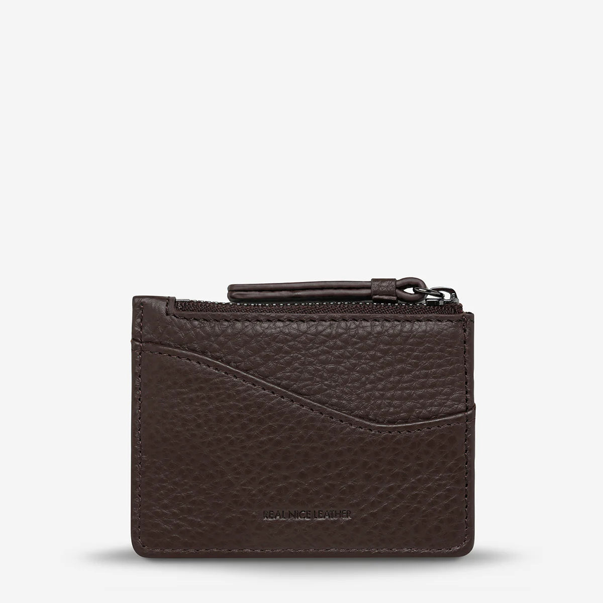 Status Anxiety Hearts Still Beating Wallet - Cocoa