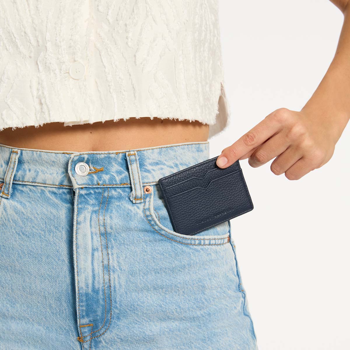 Together For Now Wallet - Midnight Blue