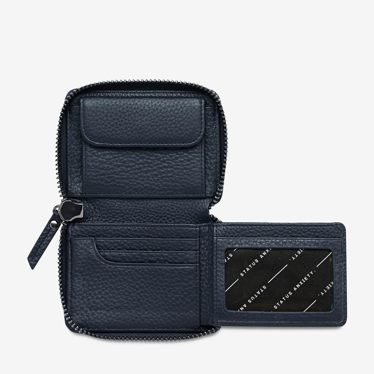 Status Anxiety Wayward Wallet - Midnight Blue
