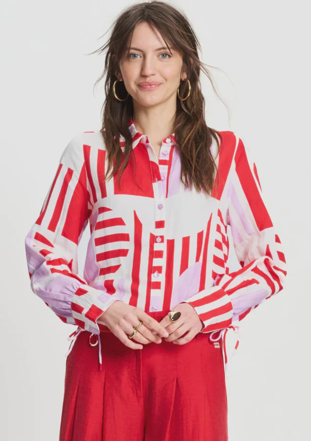 Pom Amsterdam Linen Blouse - Sundeck