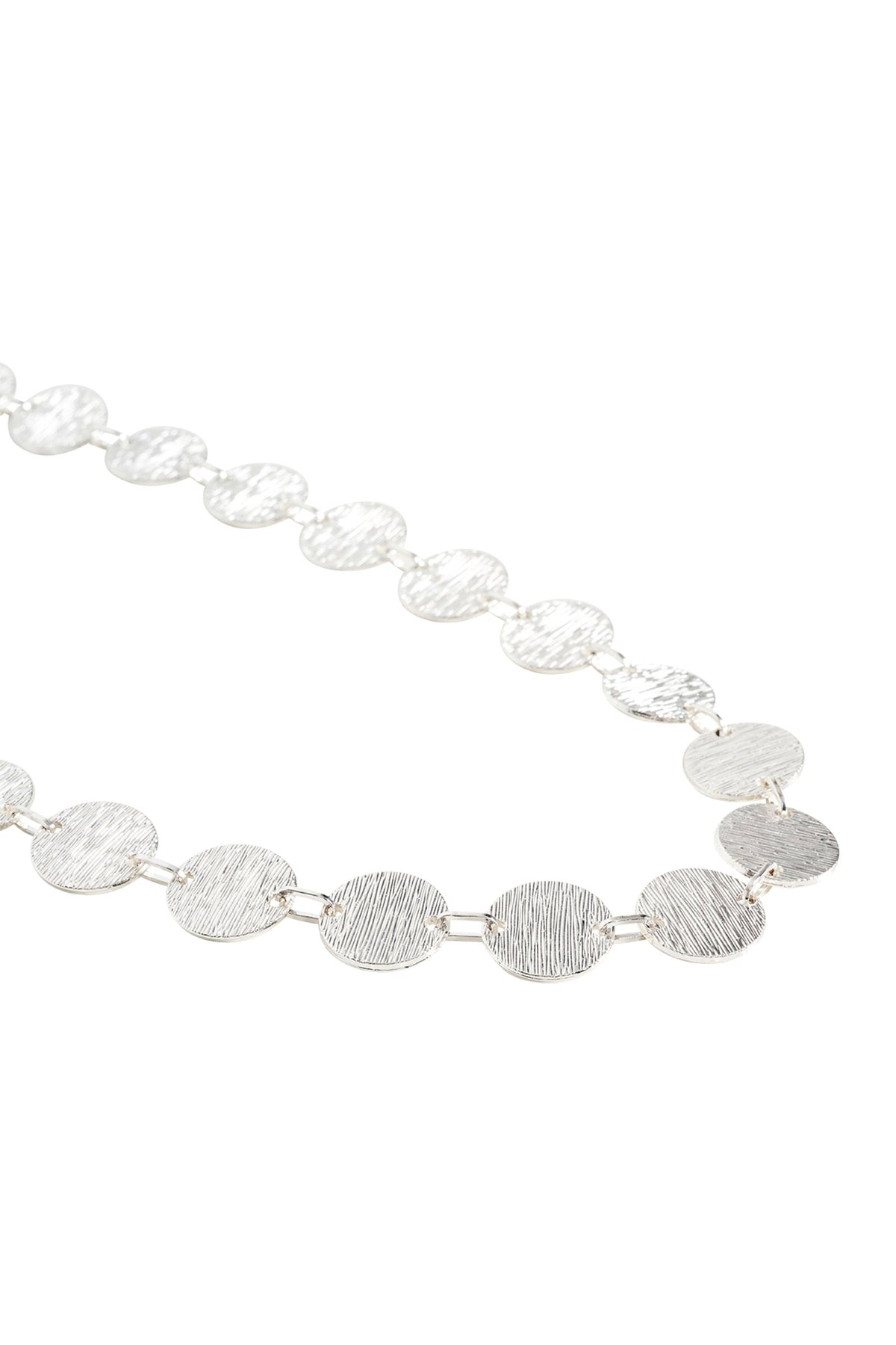 Eb + Ive Tala Token Necklace - Silver