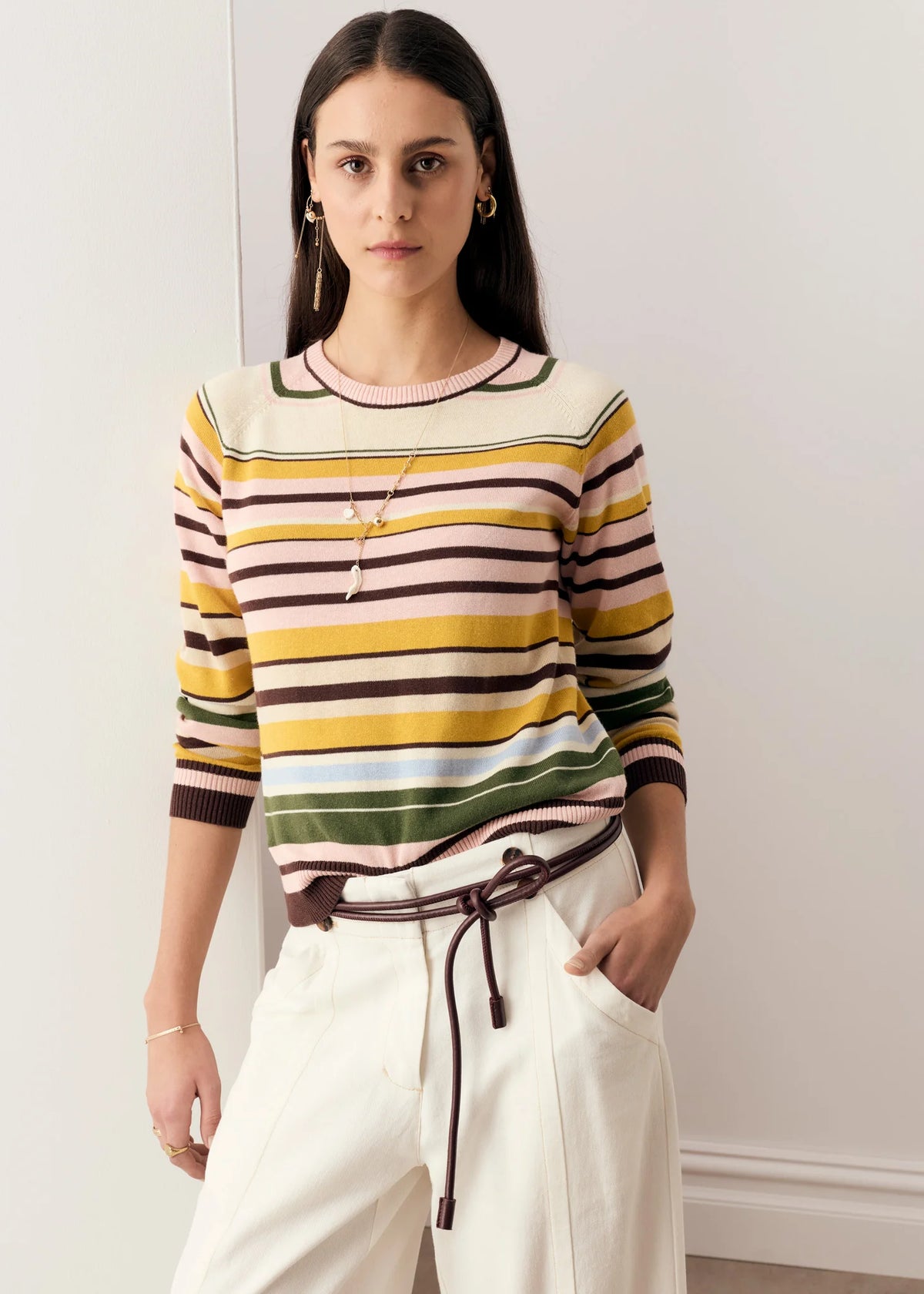 Tiller Multistripe Knit - Pink Stripe COMING SOON
