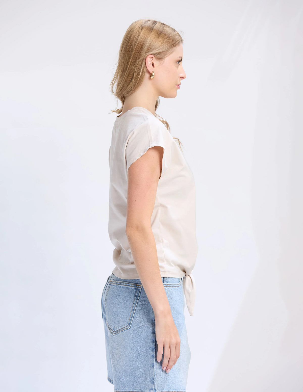Stella + Gemma Top Knot Top - Chai