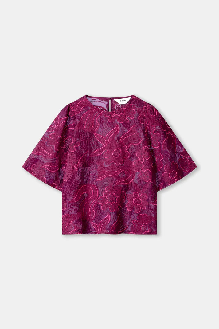 Pom Amsterdam Top - Dashing Plum