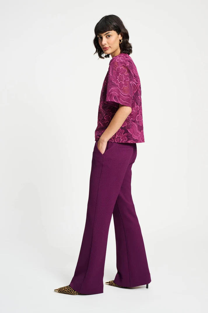 Pom Amsterdam Top - Dashing Plum