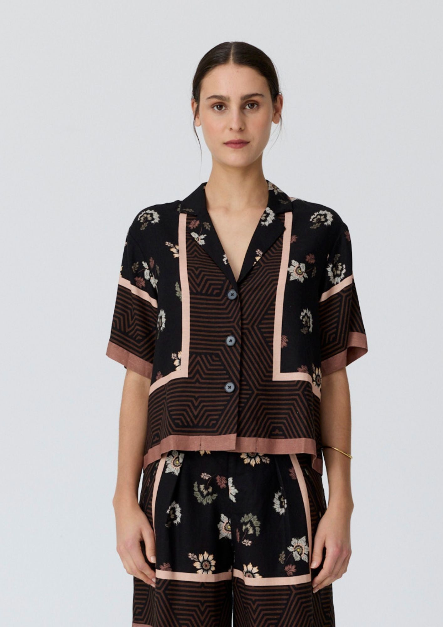 Trellis Shirt - Trellis Scarf Print COMING SOON