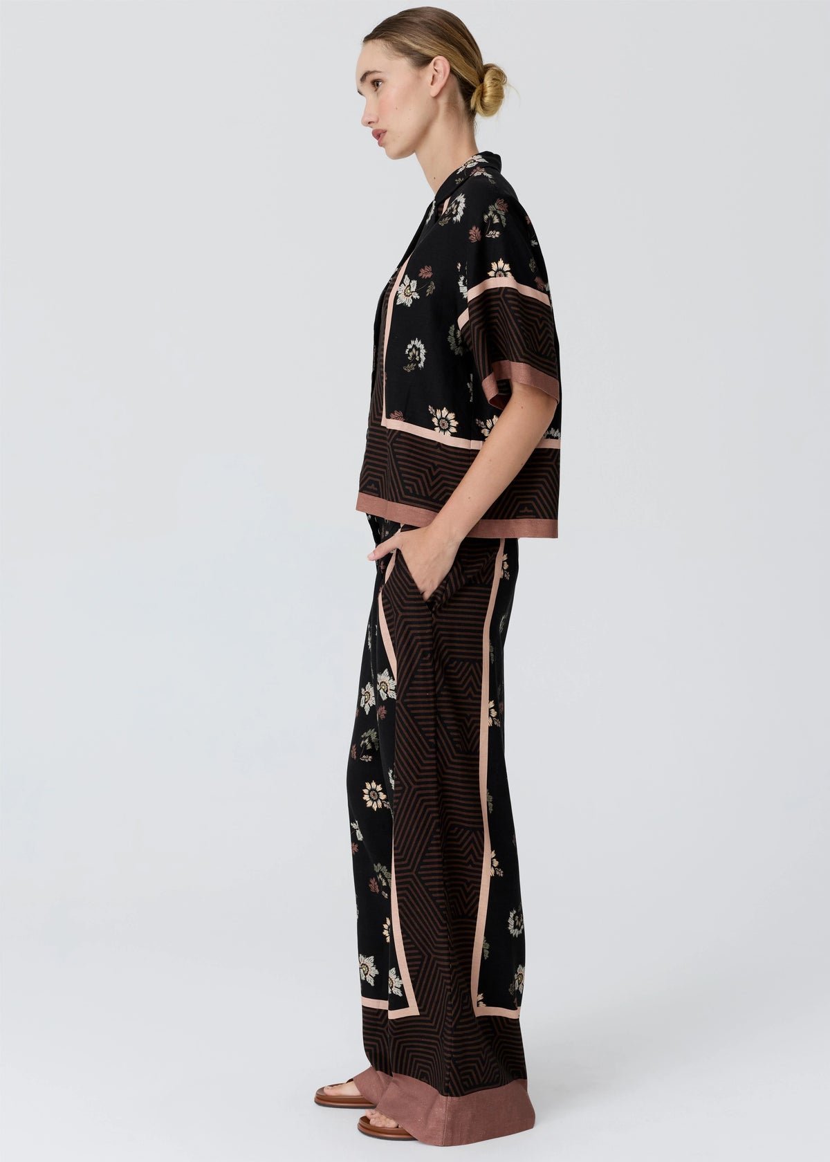 Trellis Pant - Trellis Scarf Print COMING SOON