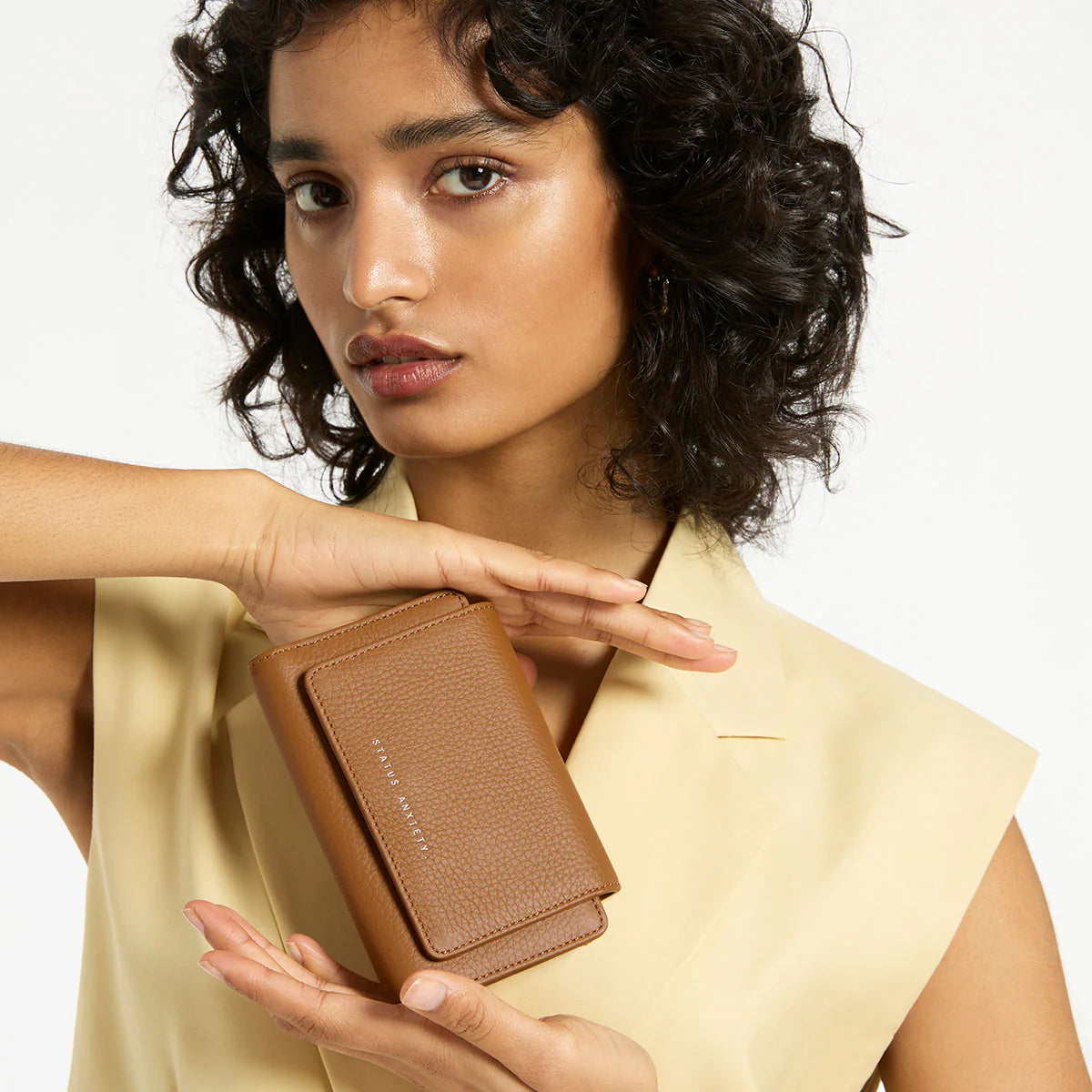 Status Anxiety Visions Wallet - Camel