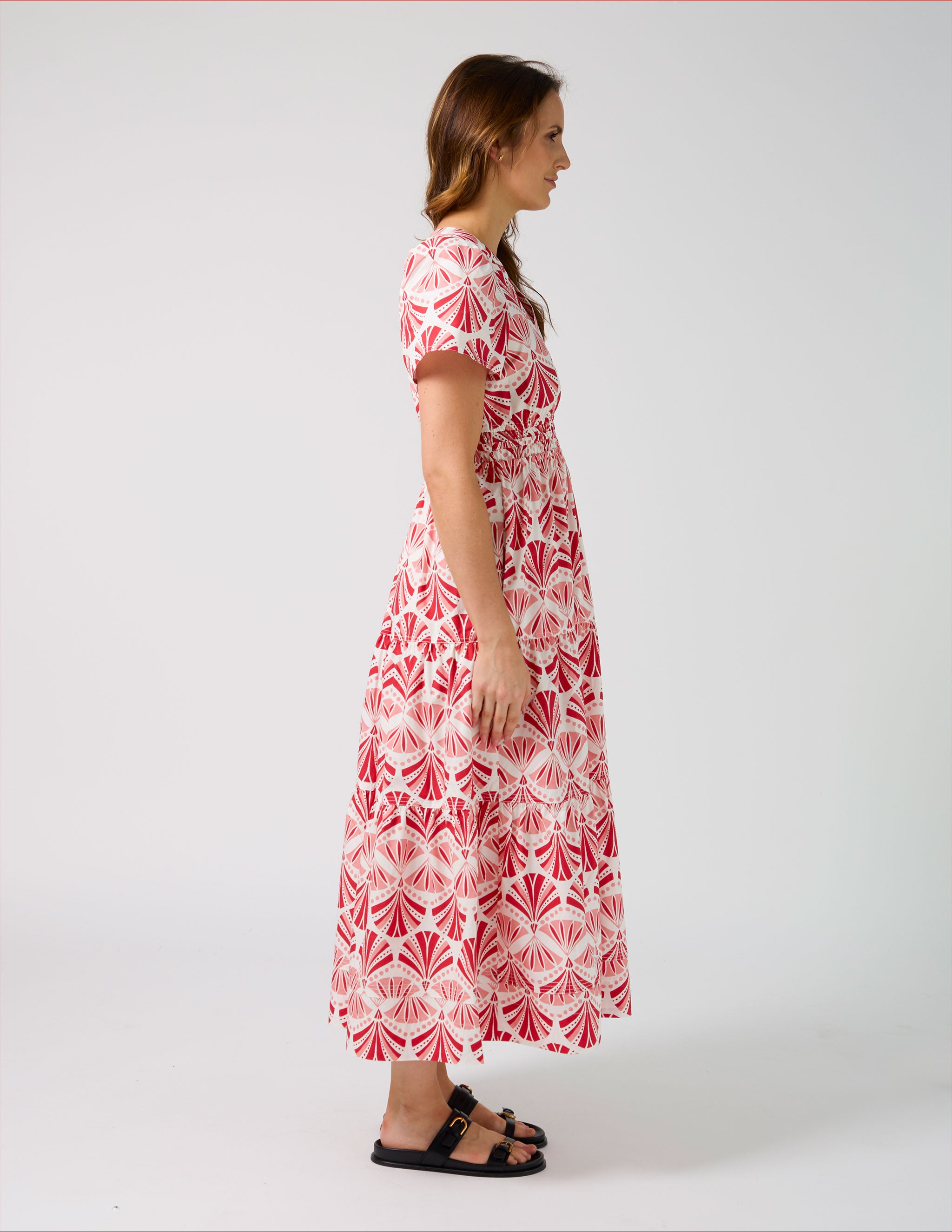 Vittoria Dress - Sorbet in Sicily