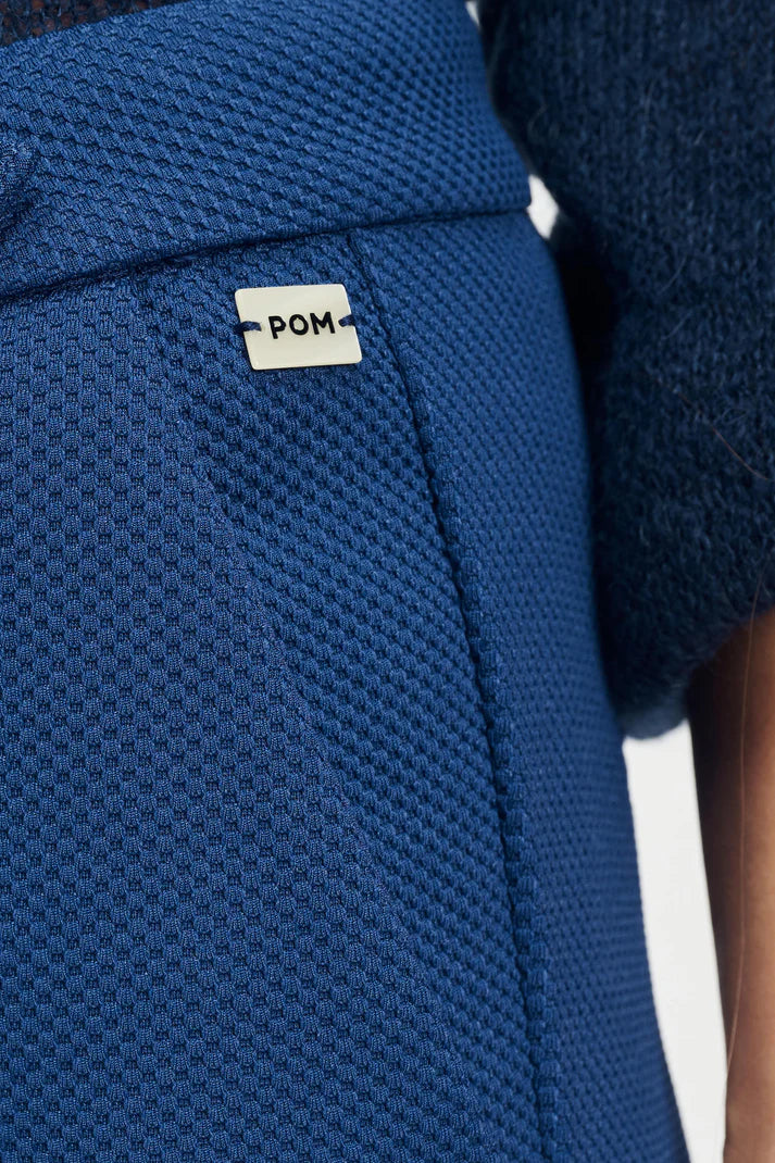 Wide Leg Pant - Sapphire Blue