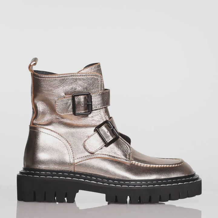 CLEARANCE Down Town Boot - Winter Rose Gold