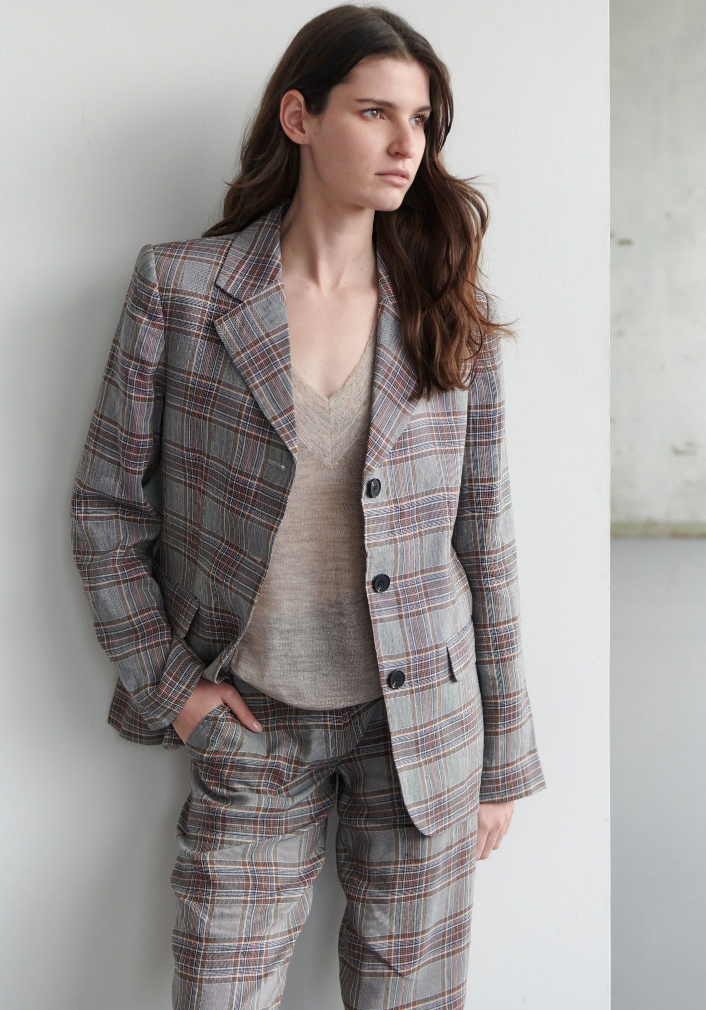 CLEARANCE Halcyon Check Pant - Check