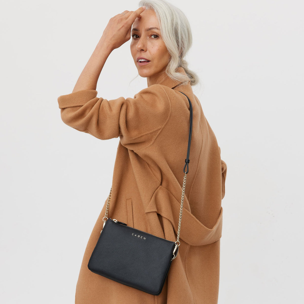 Saben Tilly's Big Sis Crossbody Bag - Black