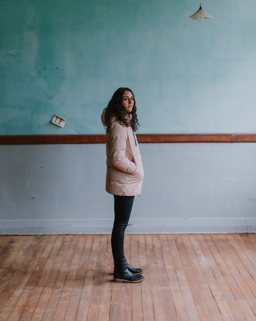 CLEARANCE Chicago Goosedown Jacket - Rose Quartz