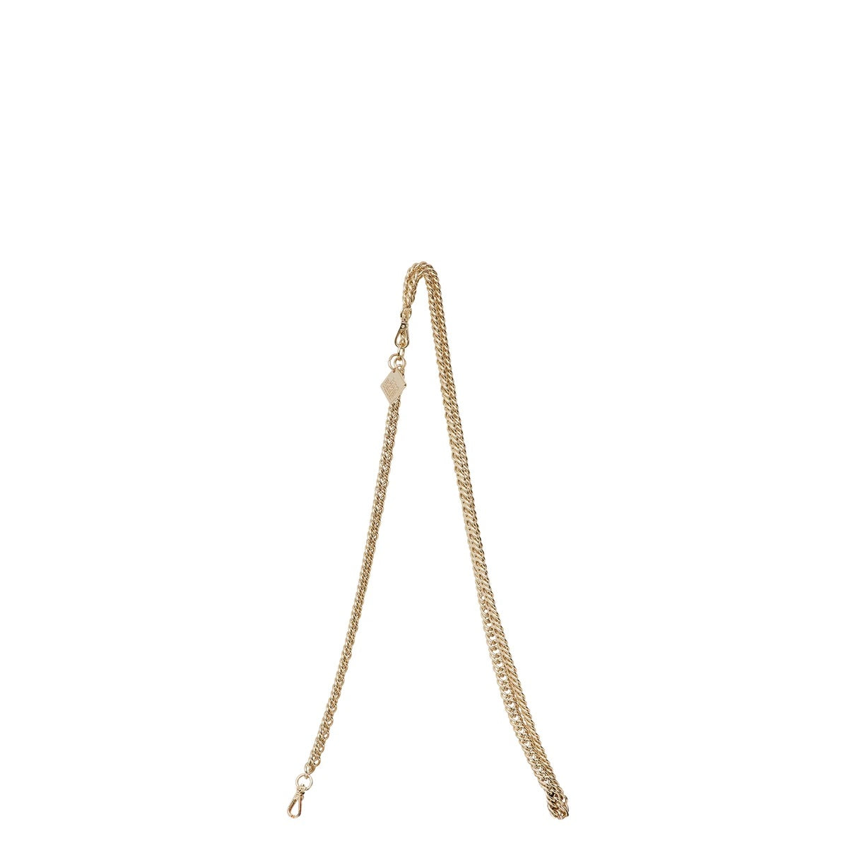 Feature Chain Strap - Gold Curb