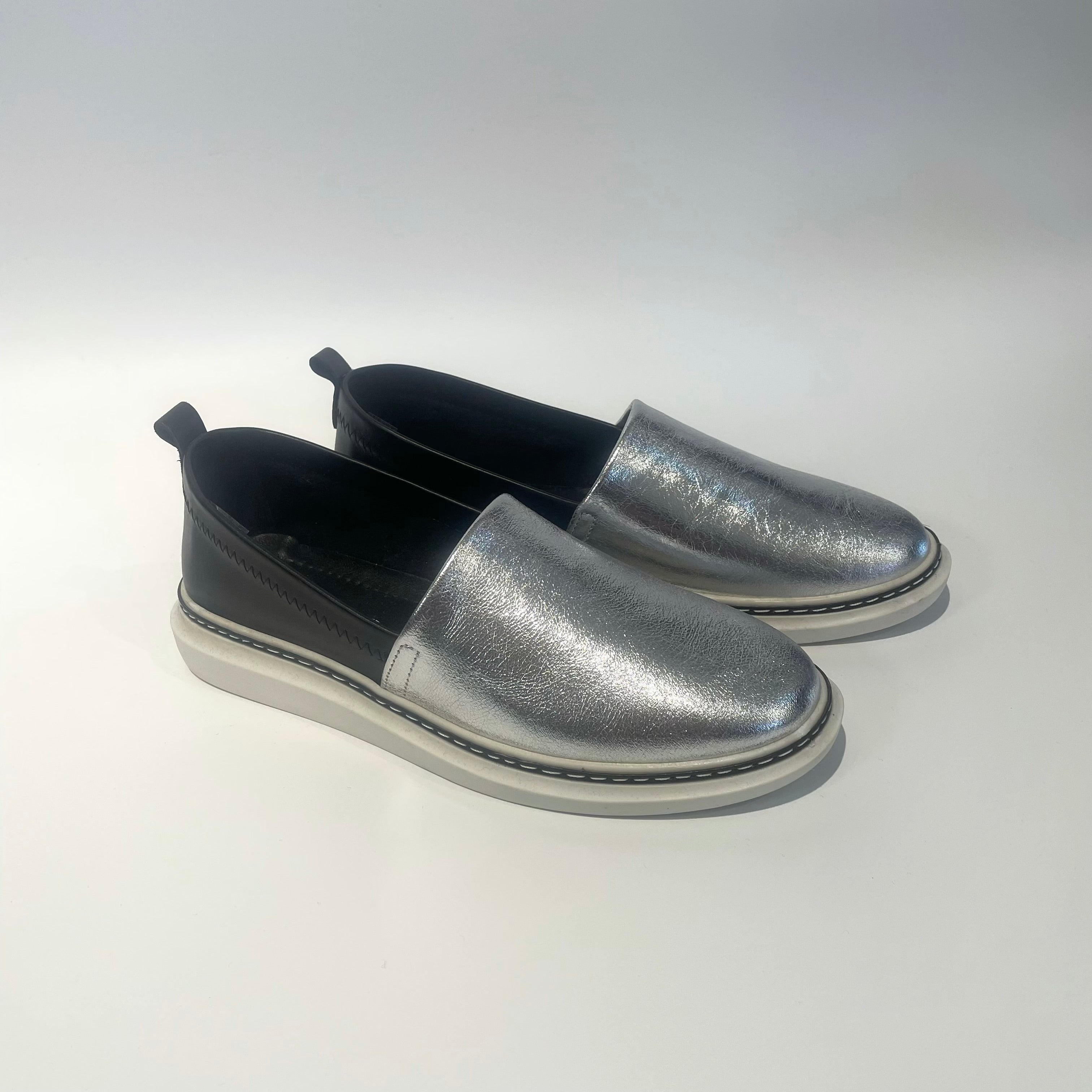 CLEARANCE Alaia Shoes - Silver / Black