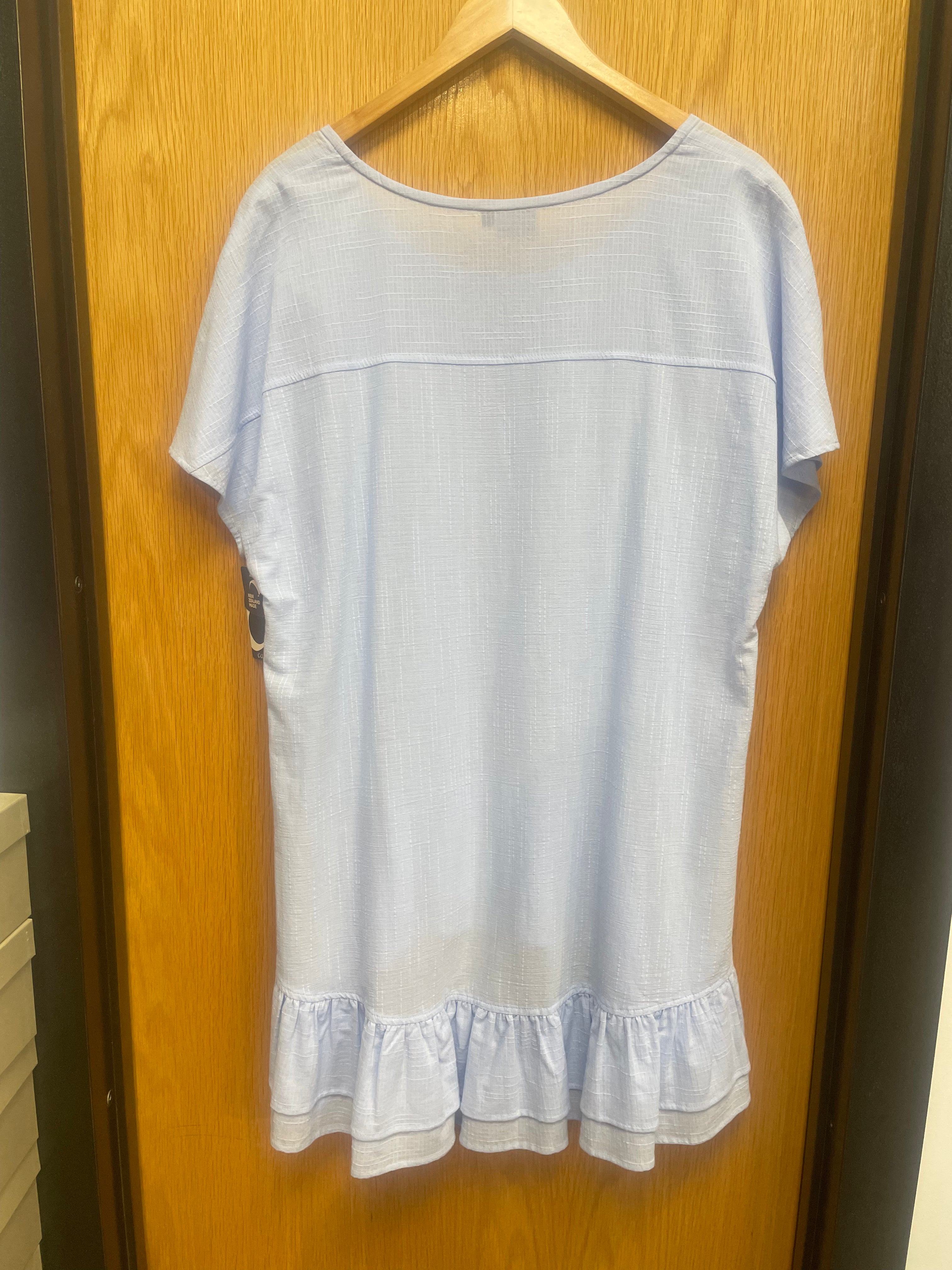 Cashews CLEARANCE Sorbet Ruffle Top - Ice