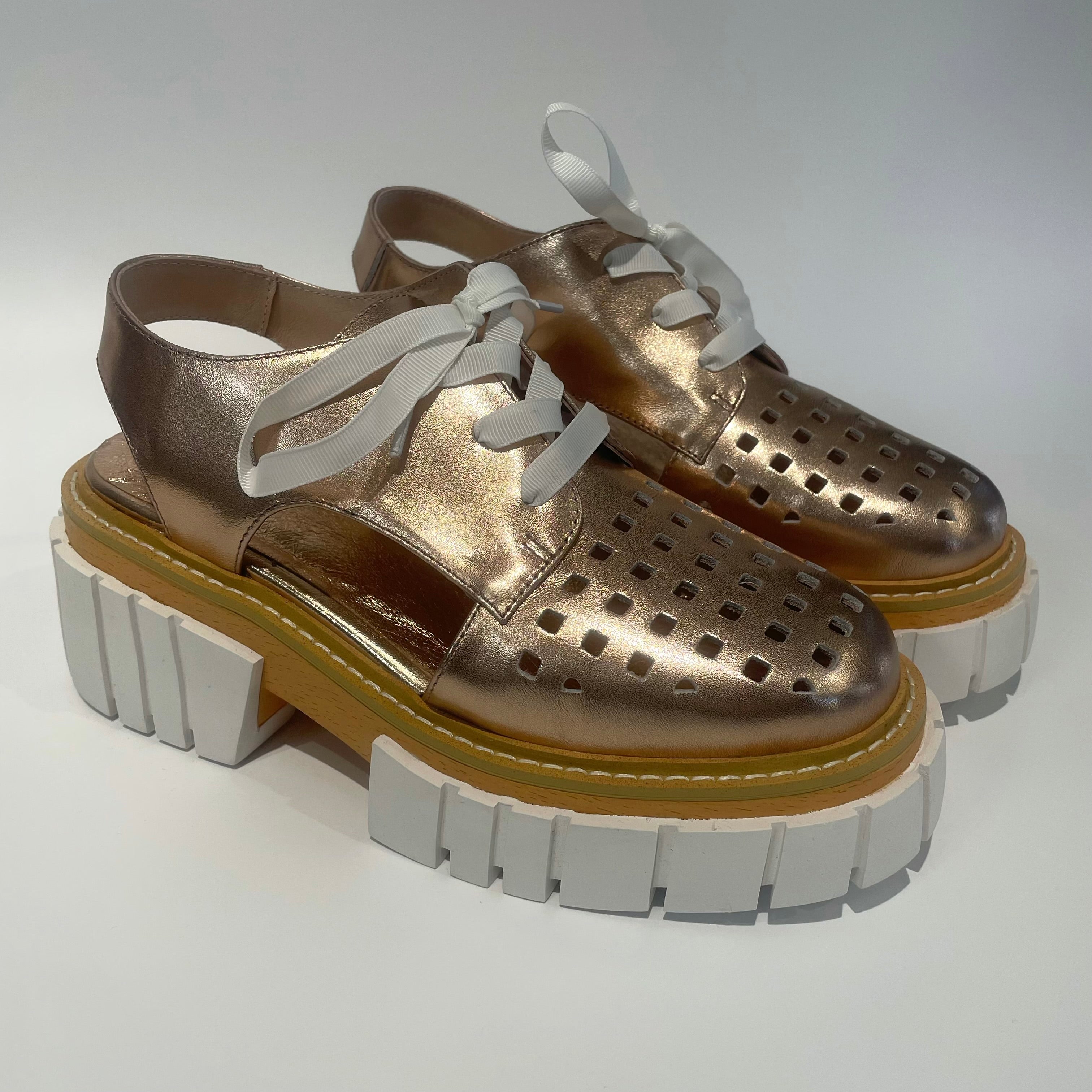 CLEARANCE Sky Lace Up - Rose Gold // LAST PAIR SIZE 40