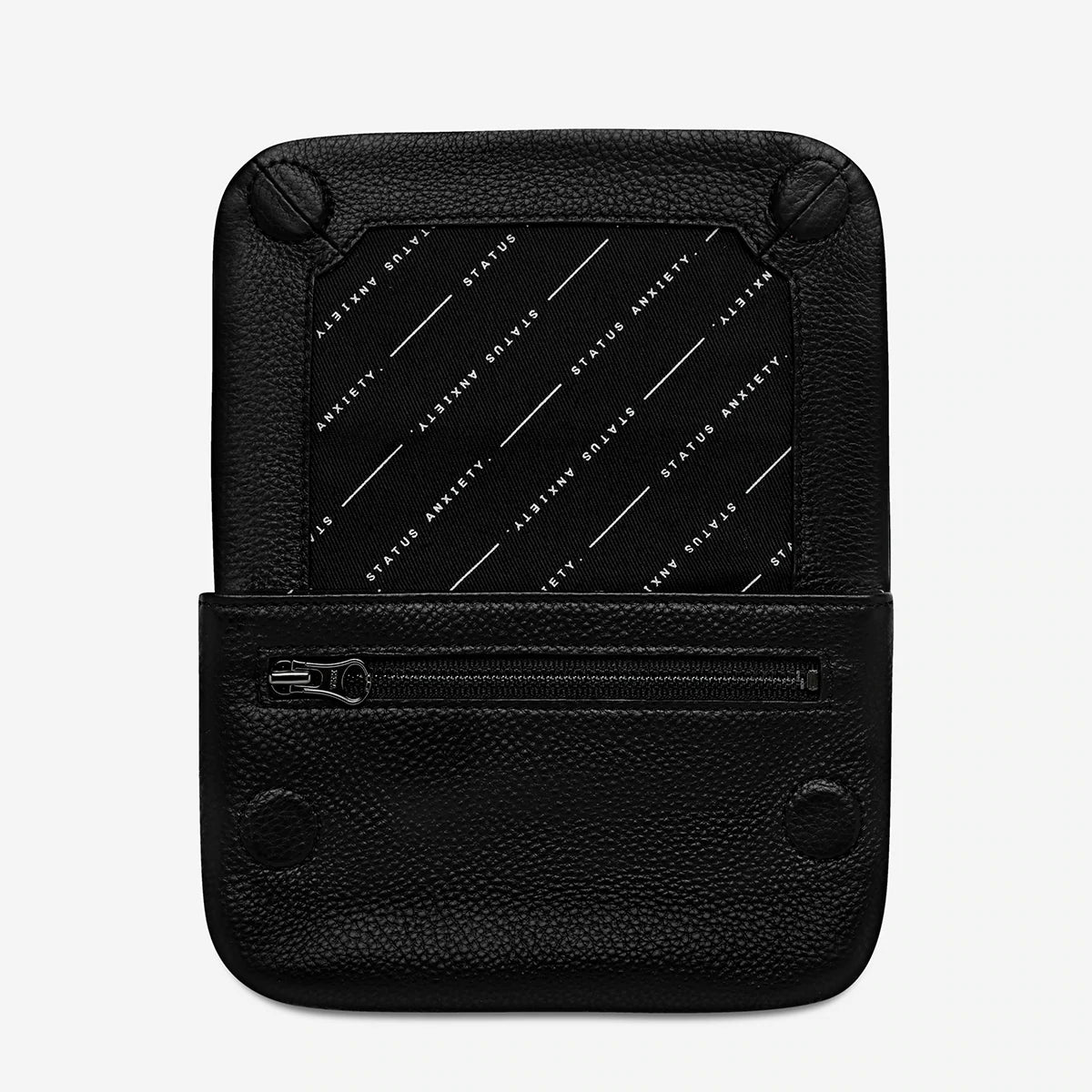 Status Anxiety Impermanent Wallet - Black