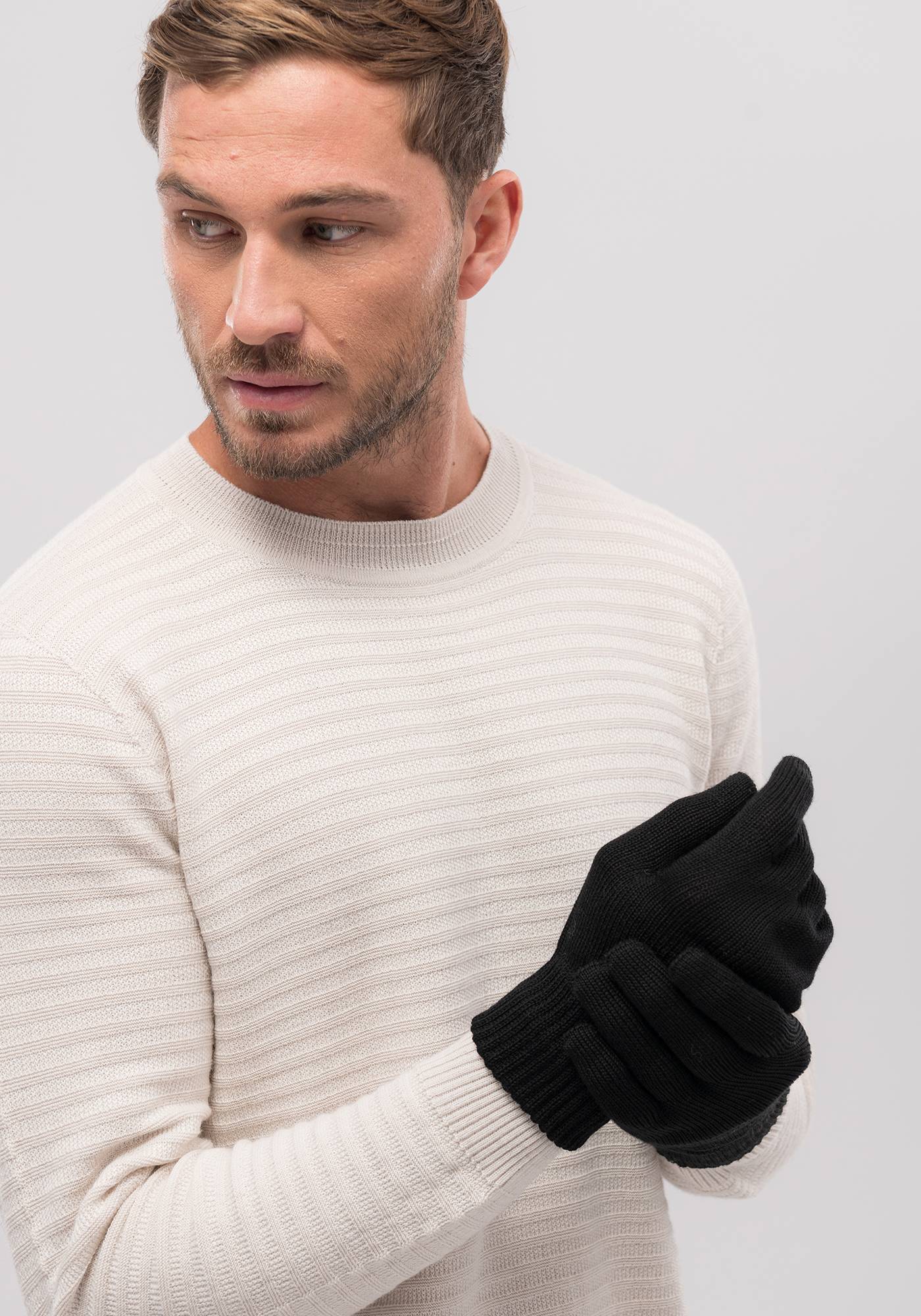 Merino Gloves - Black