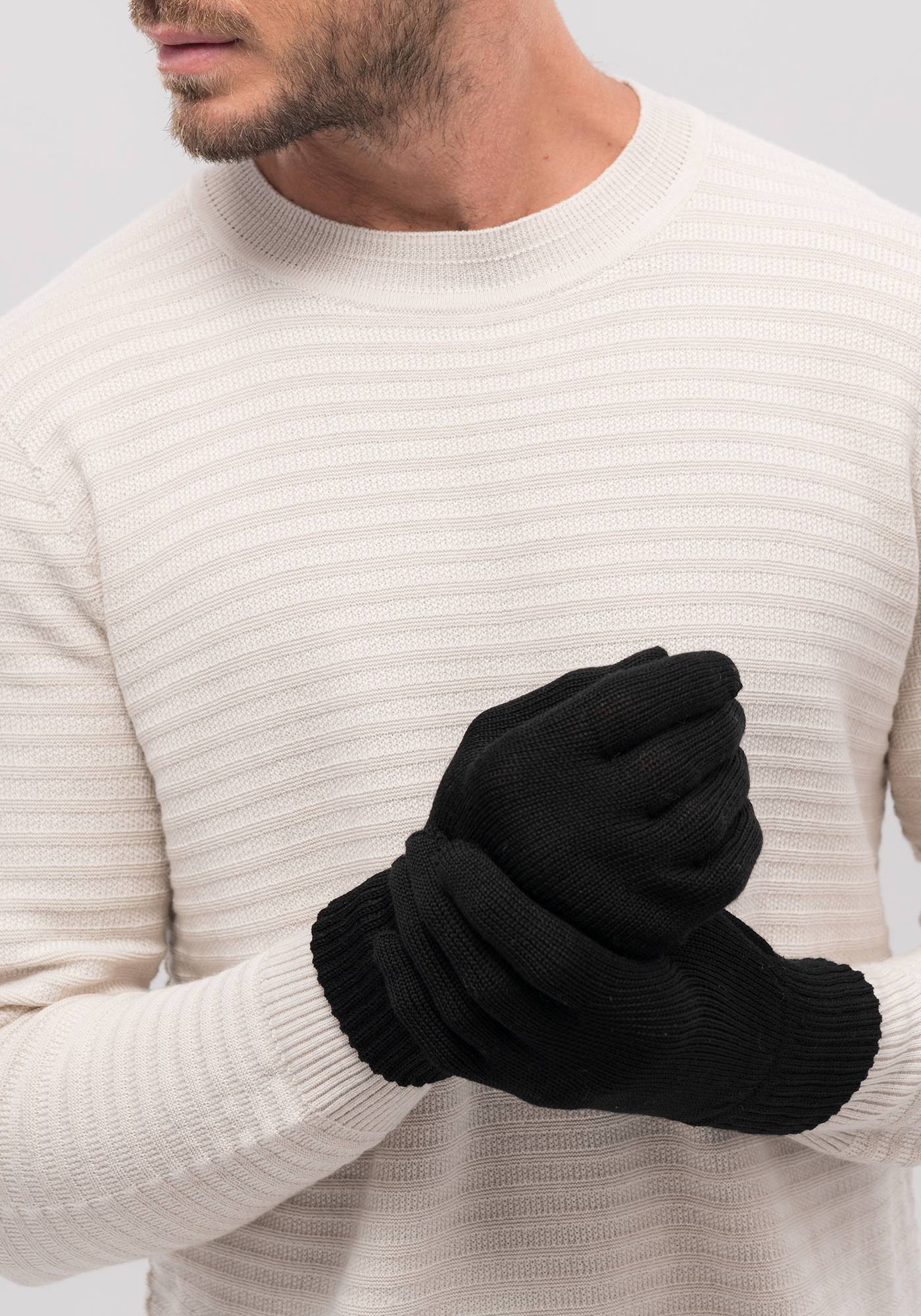 Merino Gloves - Black