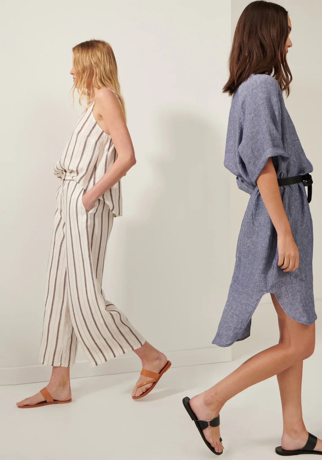 CLEARANCE Mimosa Pant - Denim Stripe