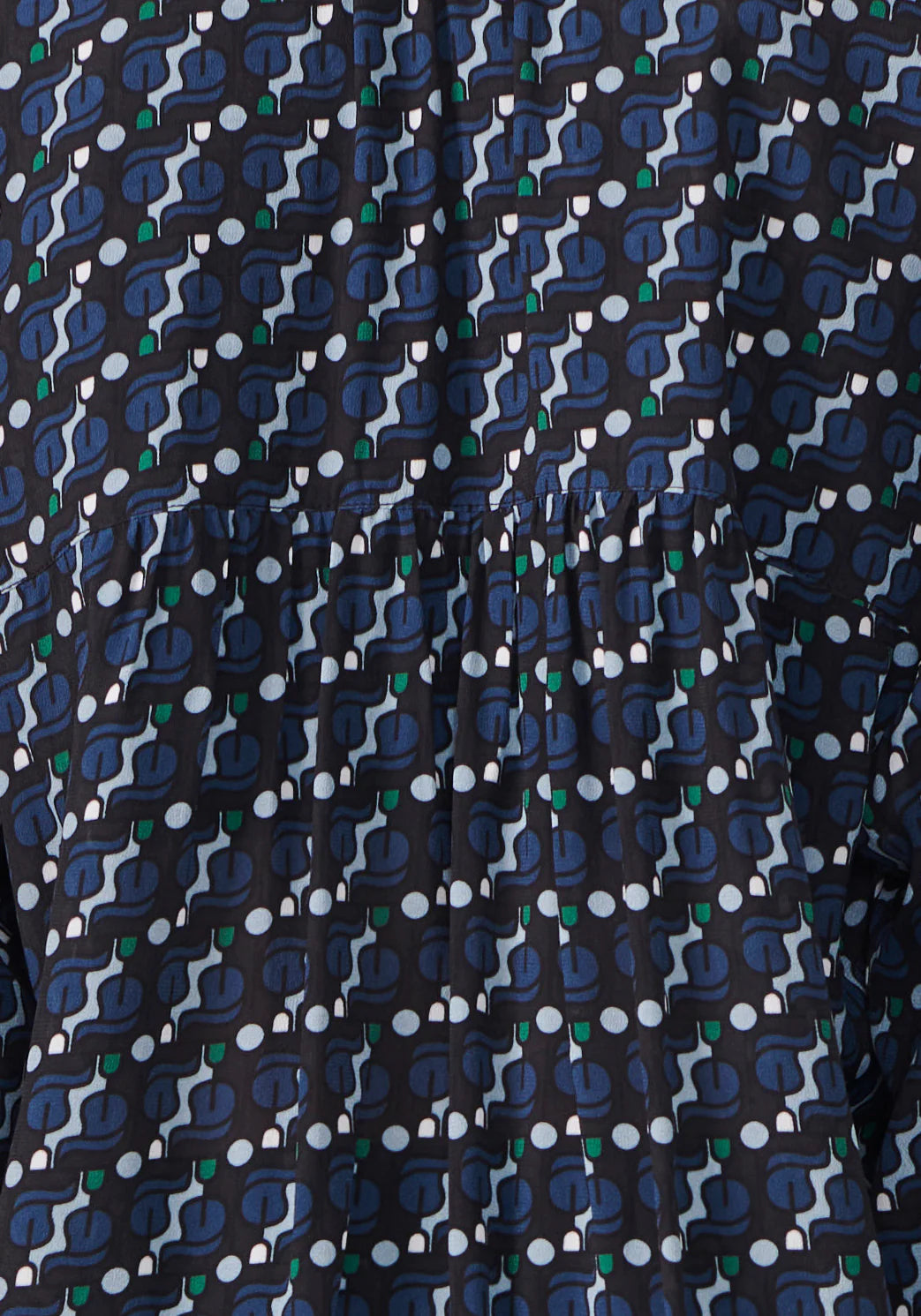 CLEARANCE Saddle Garden Dress - Saddle Print