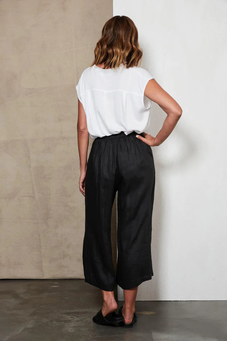 Studio Crop Pants - Ebony