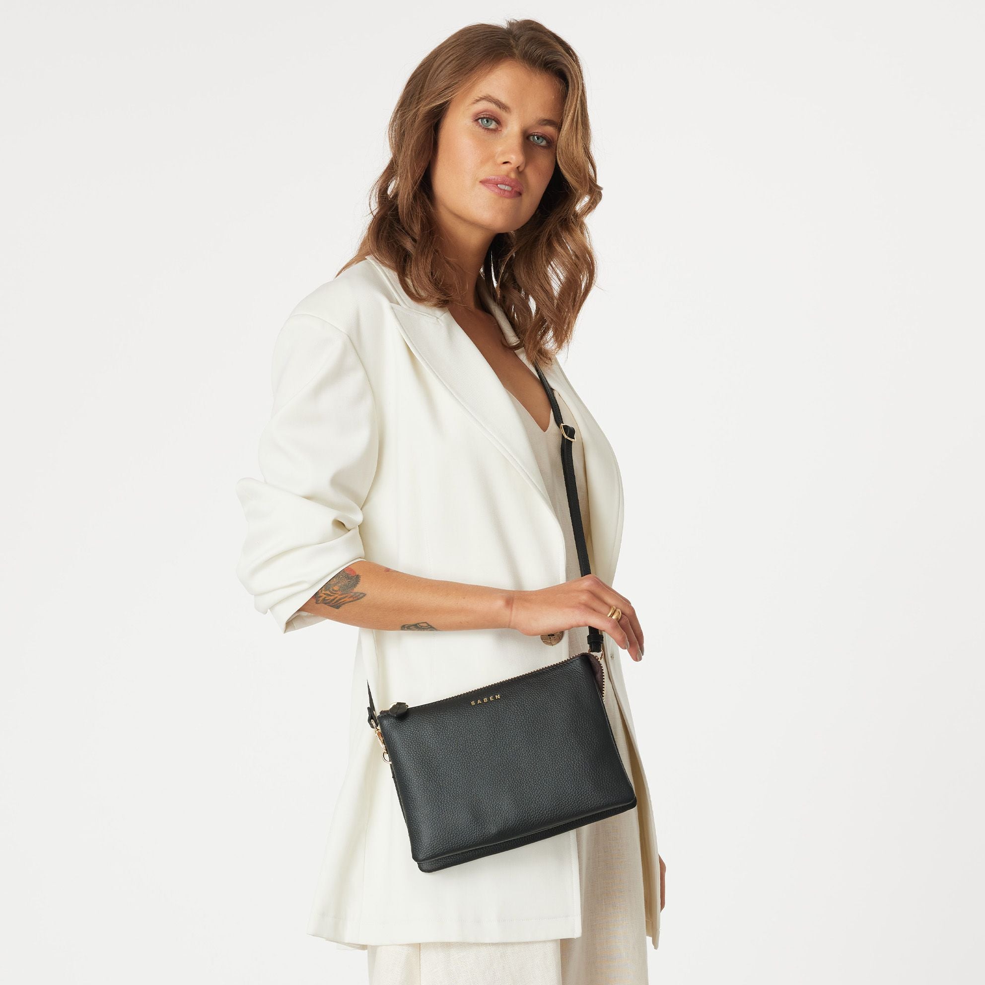 Tilly's Big Sis Crossbody Bag - Black