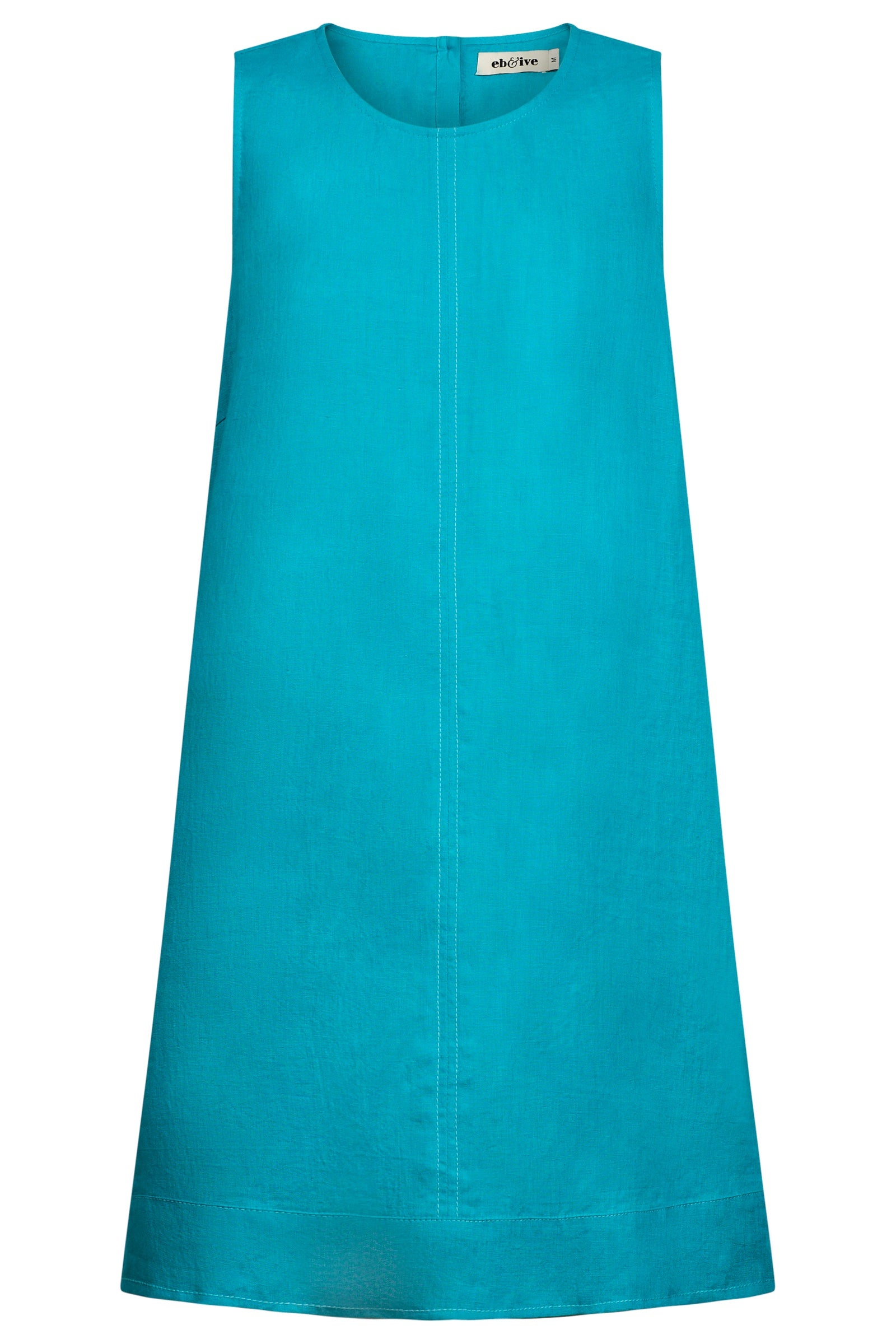 Miramar Tank Dress - Lagoon
