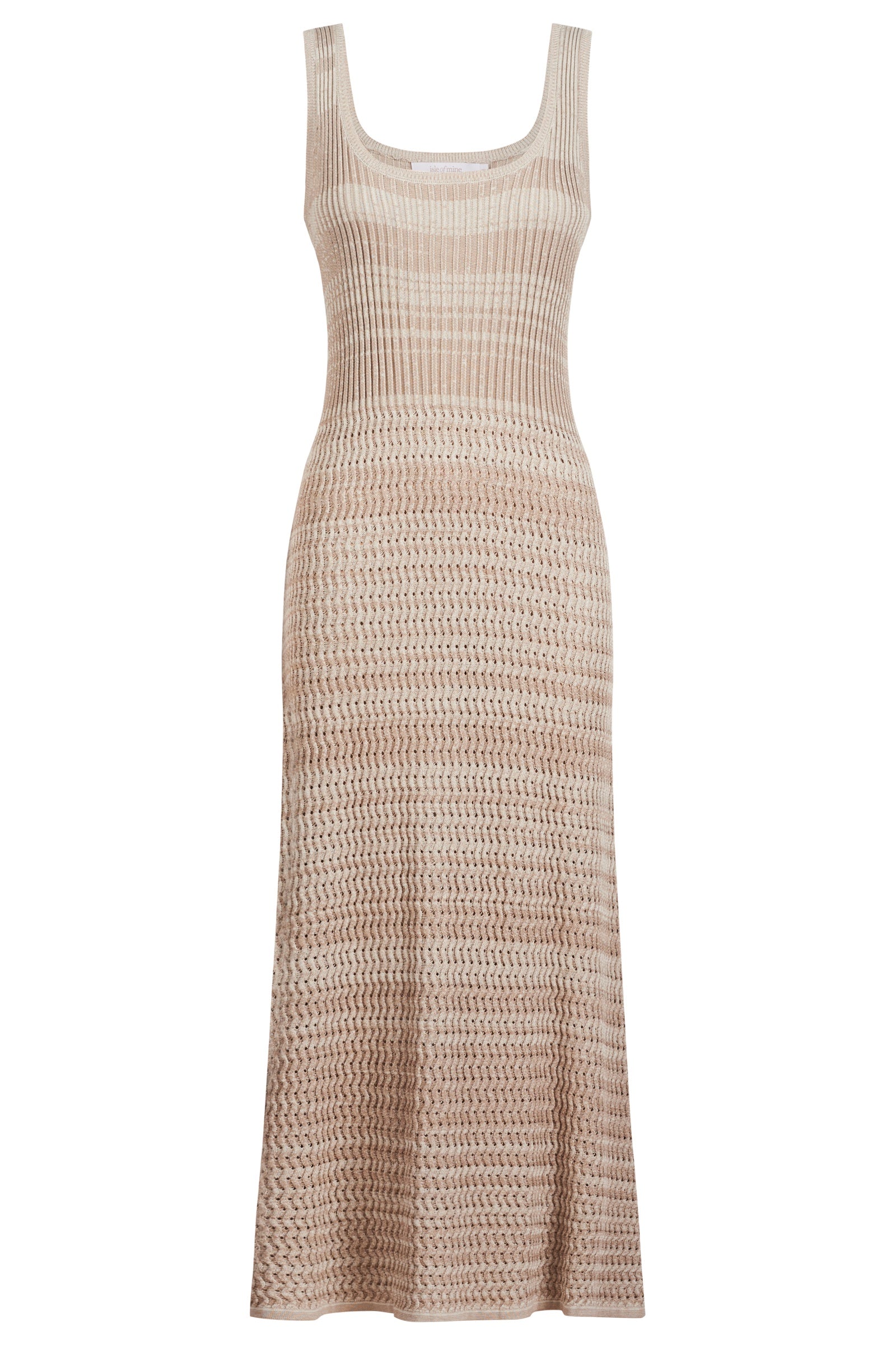 Ida Knit Tank Dress - Canvas