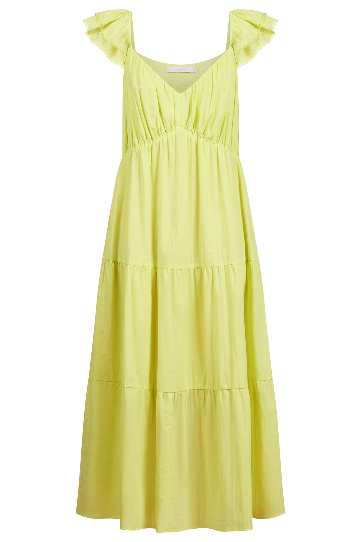 Isle of Mine CLEARANCE Aurora Frill Tank Dress - Pomelo