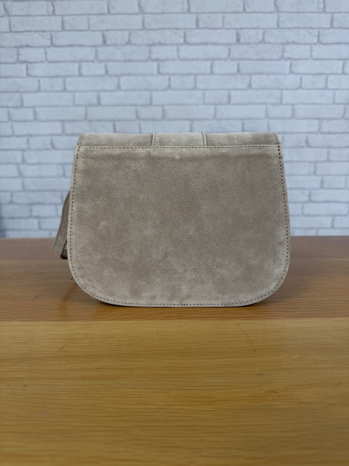 ZBenet Baby Suede Bag - Ecru