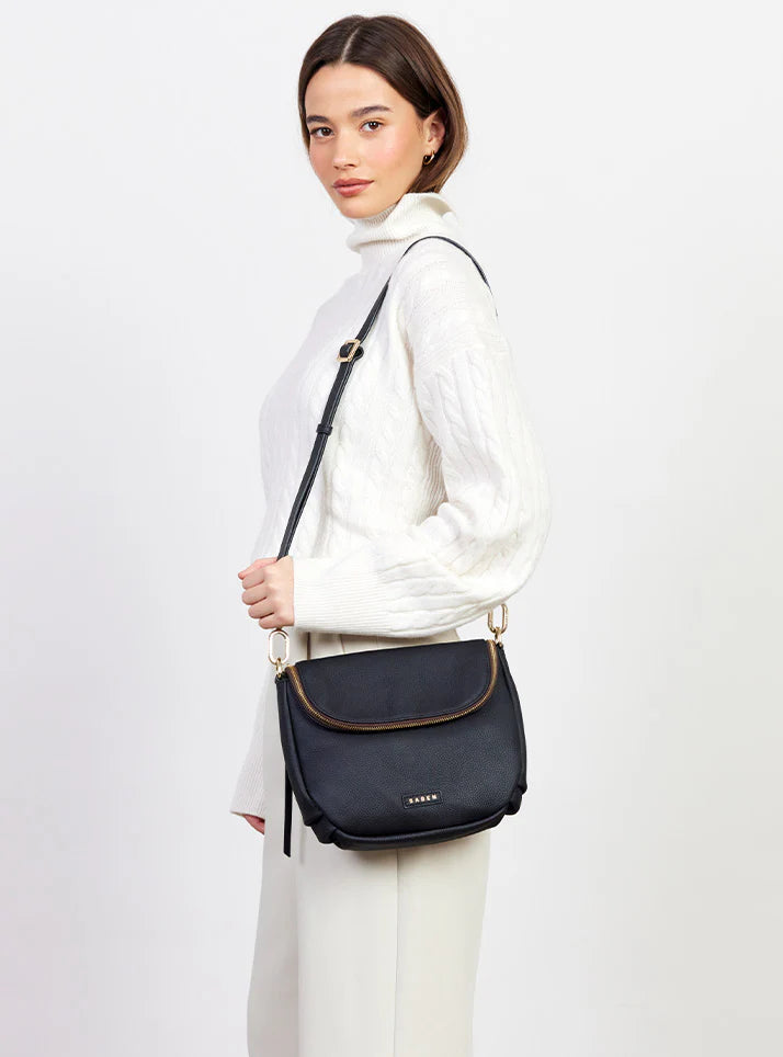 Saben Fifi Crossbody Bag - Black