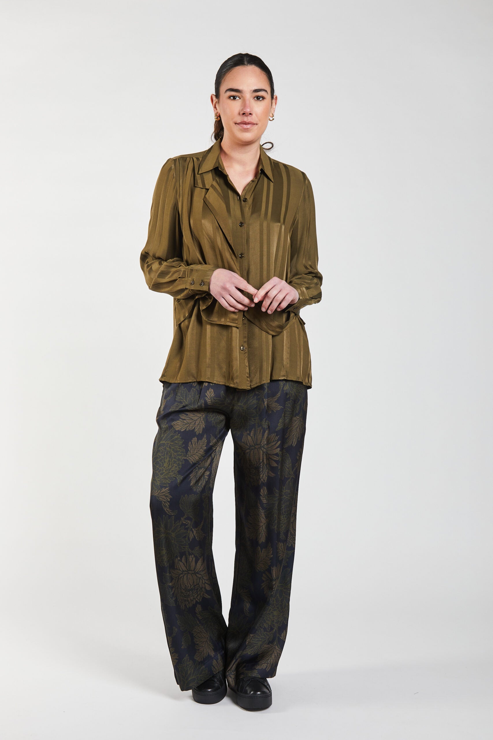 Causeway Overlay Shirt - Olive