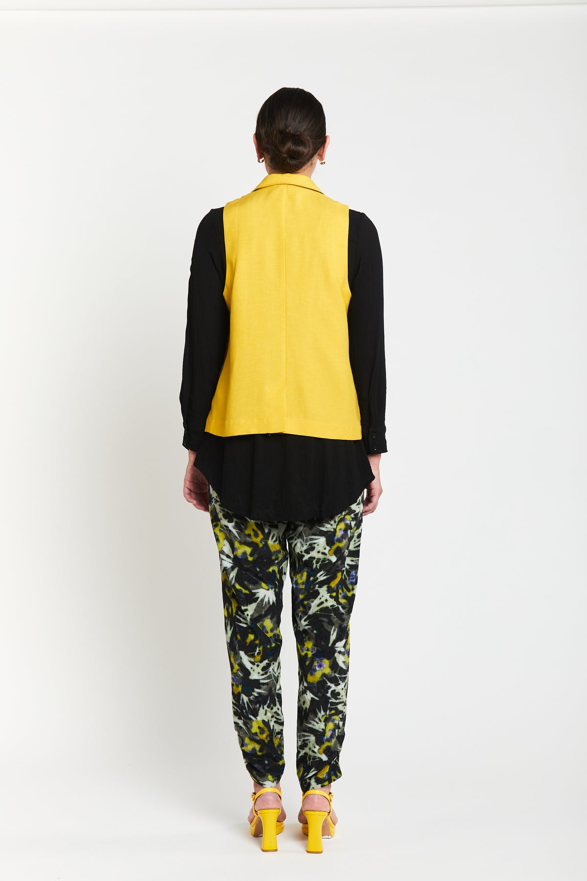 Obi CLEARANCE Soprano Boyfriend Vest - Harvest Gold