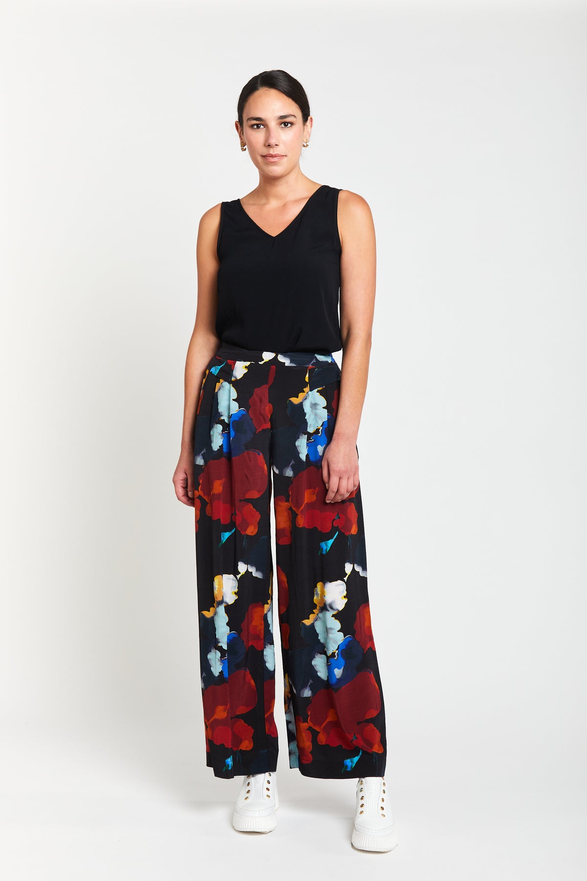Obi CLEARANCE Rive Gauche Pleat Palazzo Pant - Rive Gauche