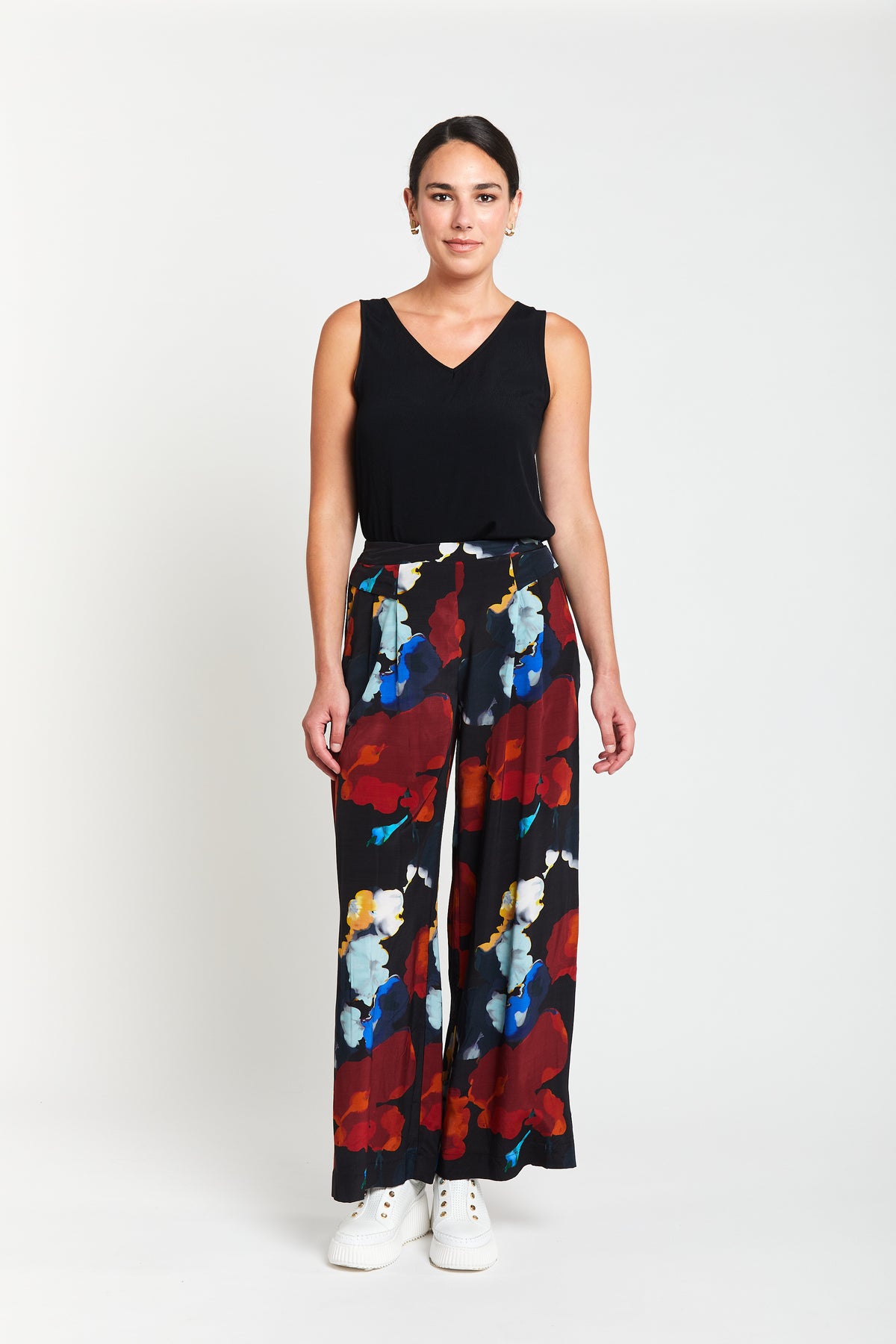 Obi CLEARANCE Rive Gauche Pleat Palazzo Pant - Rive Gauche