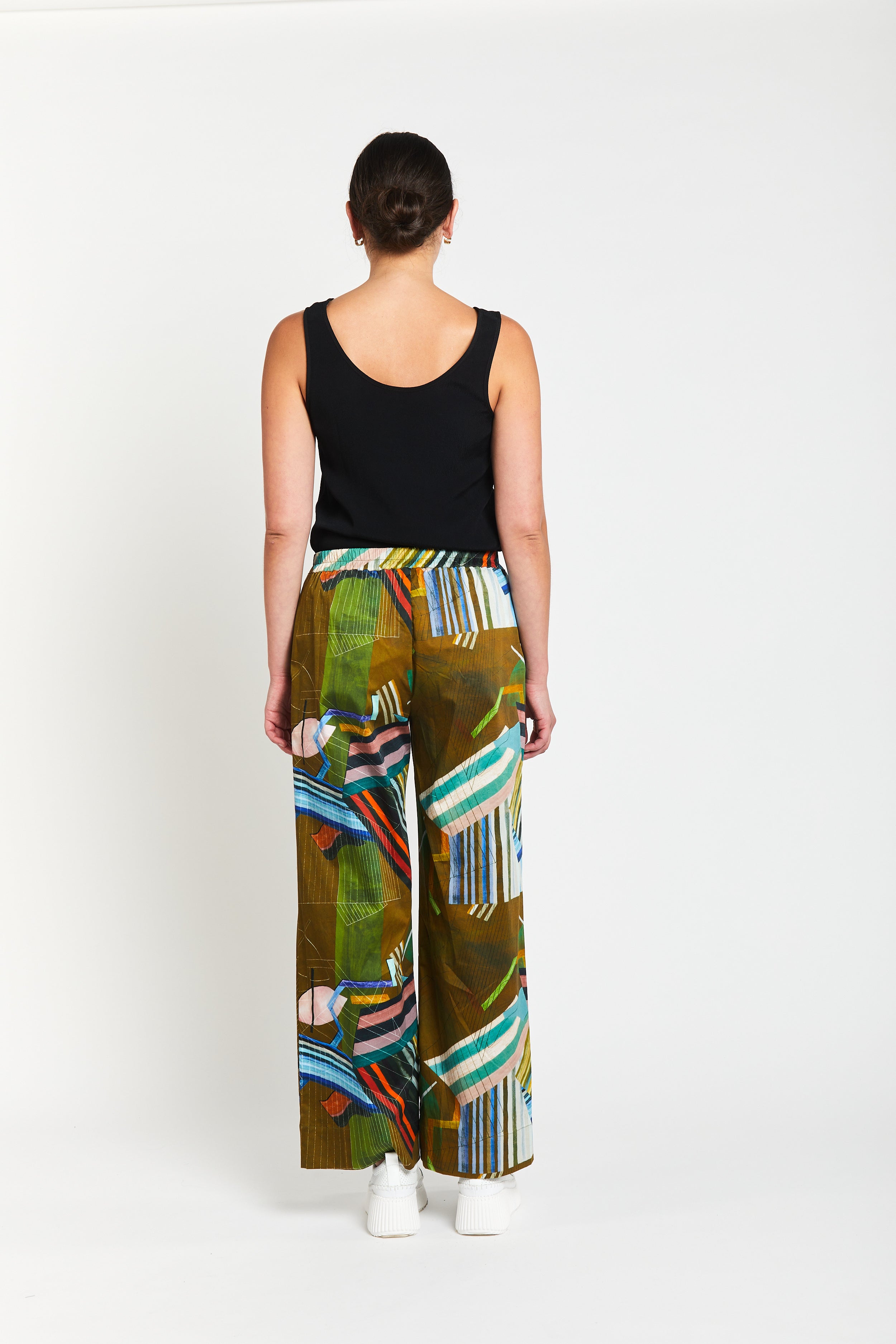 Picasso Boyfriend Pant - Multi