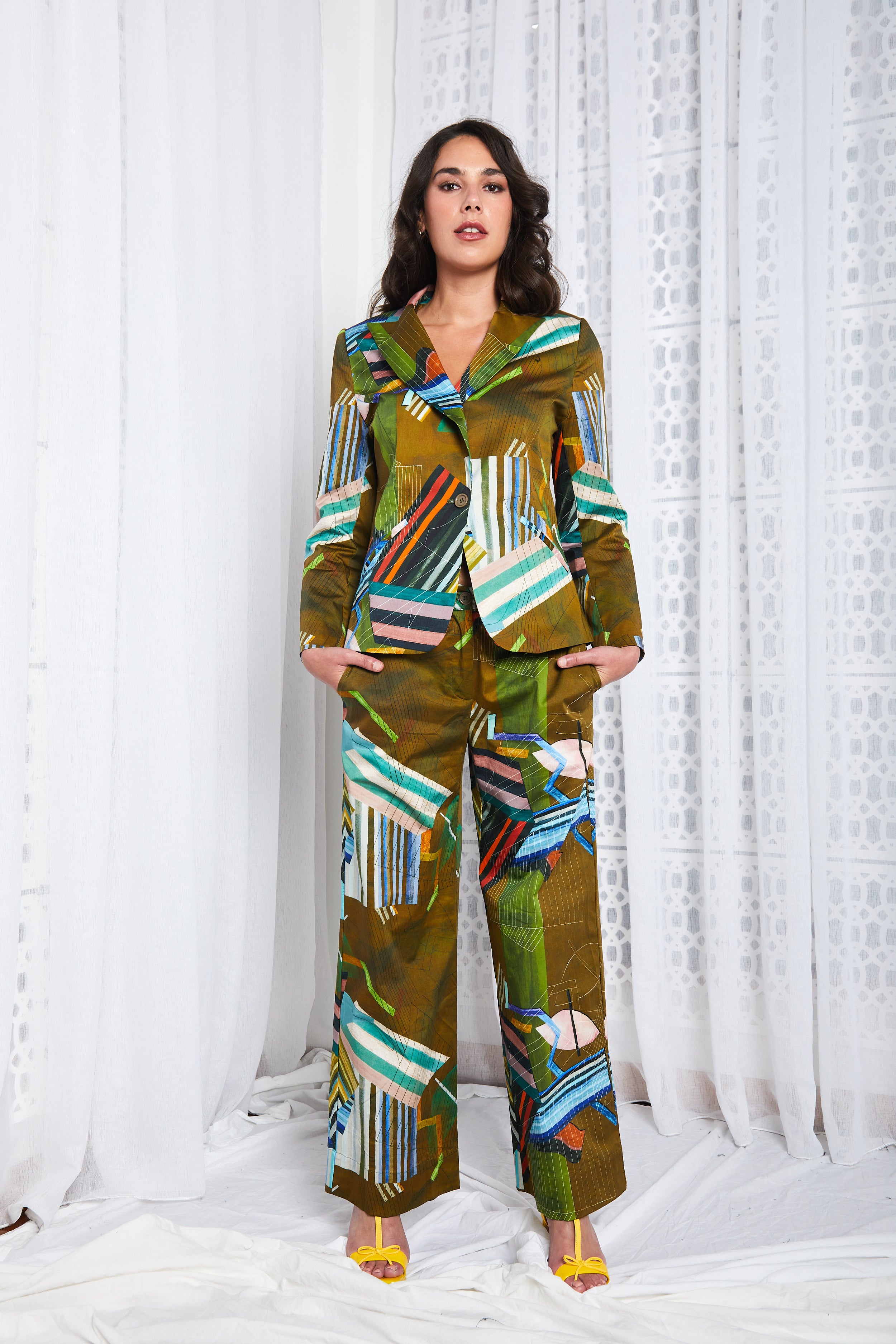 Picasso Blazer - Multi