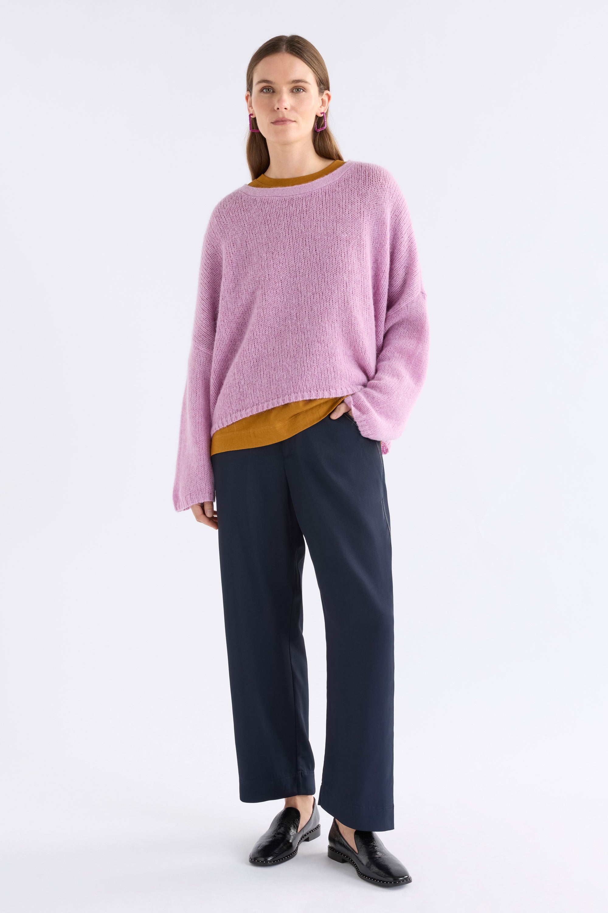 Agna Luna Sweater - Violet Marle
