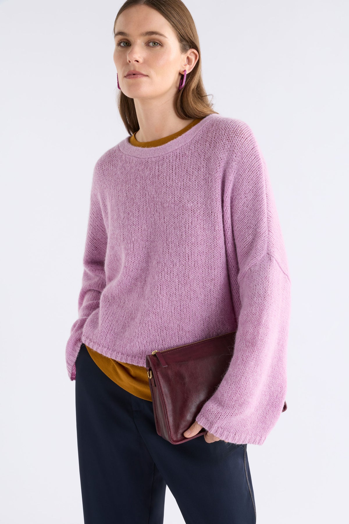 Elk Agna Luna Sweater - Violet Marle
