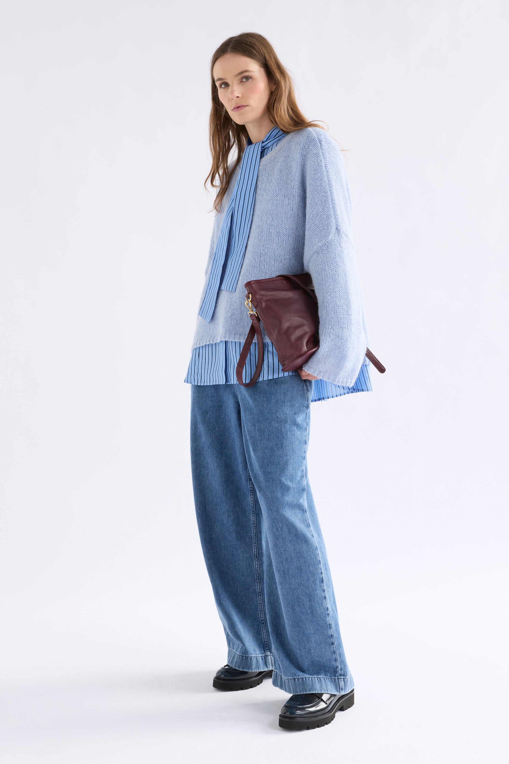 Agna Sweater - Pearl Blue