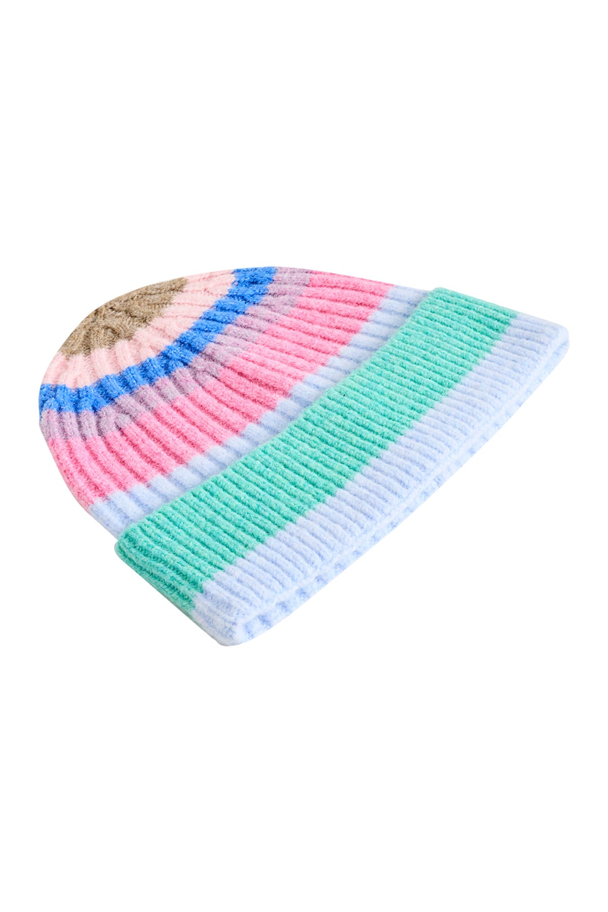 Haven Alaska Stripe Beanie - Tan