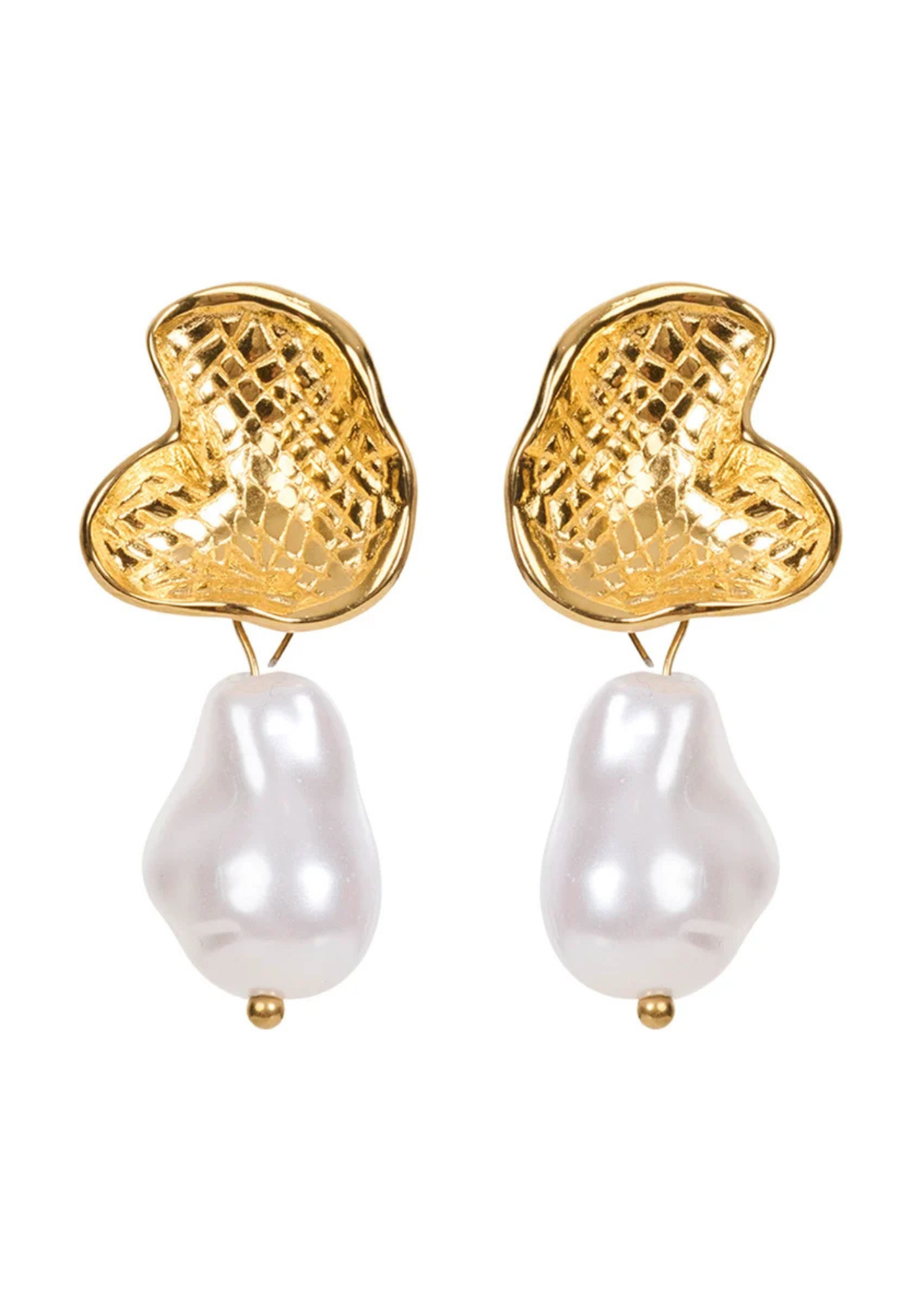 Alegria Vintage Earring - Gold Press