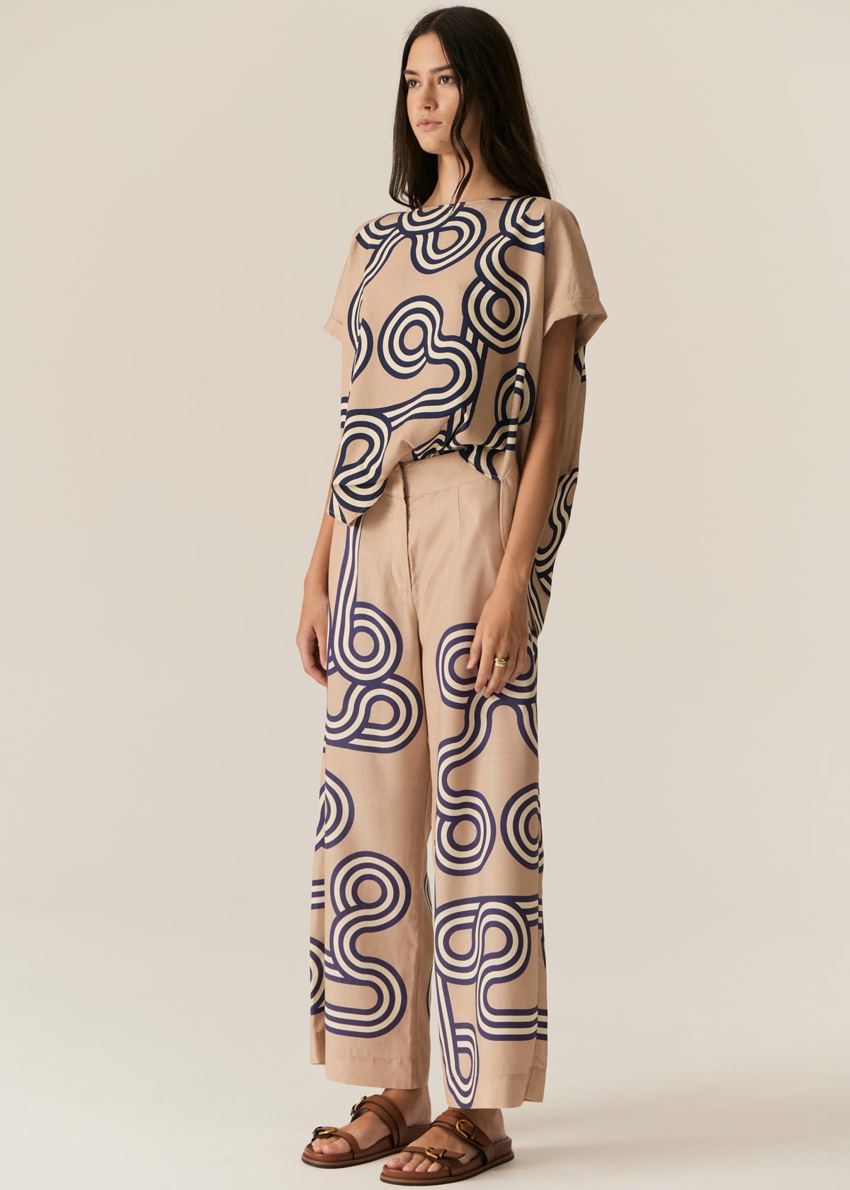 Pol CLEARANCE Alter Pant - Pebble Alter