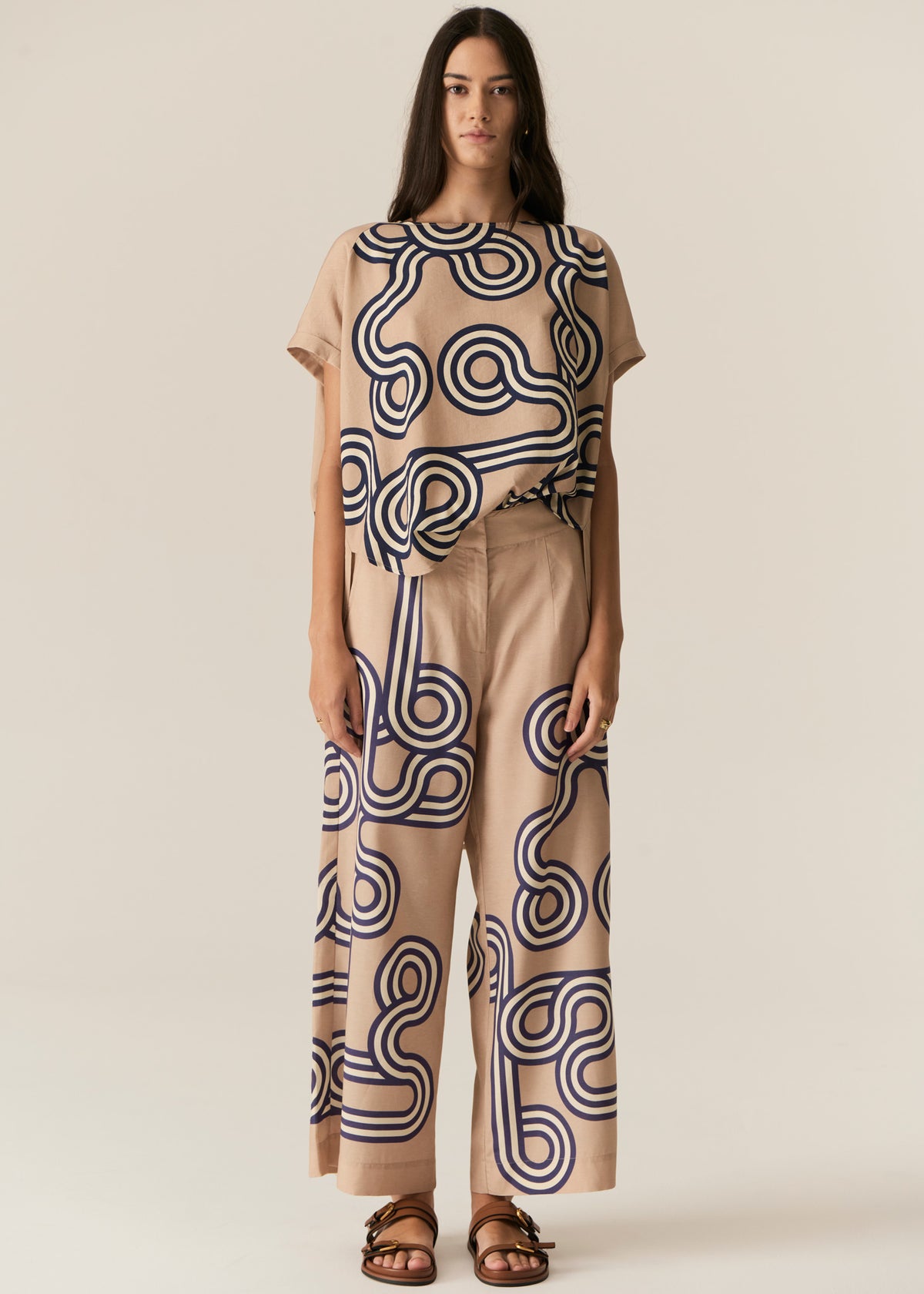 Pol CLEARANCE Alter Pant - Pebble Alter
