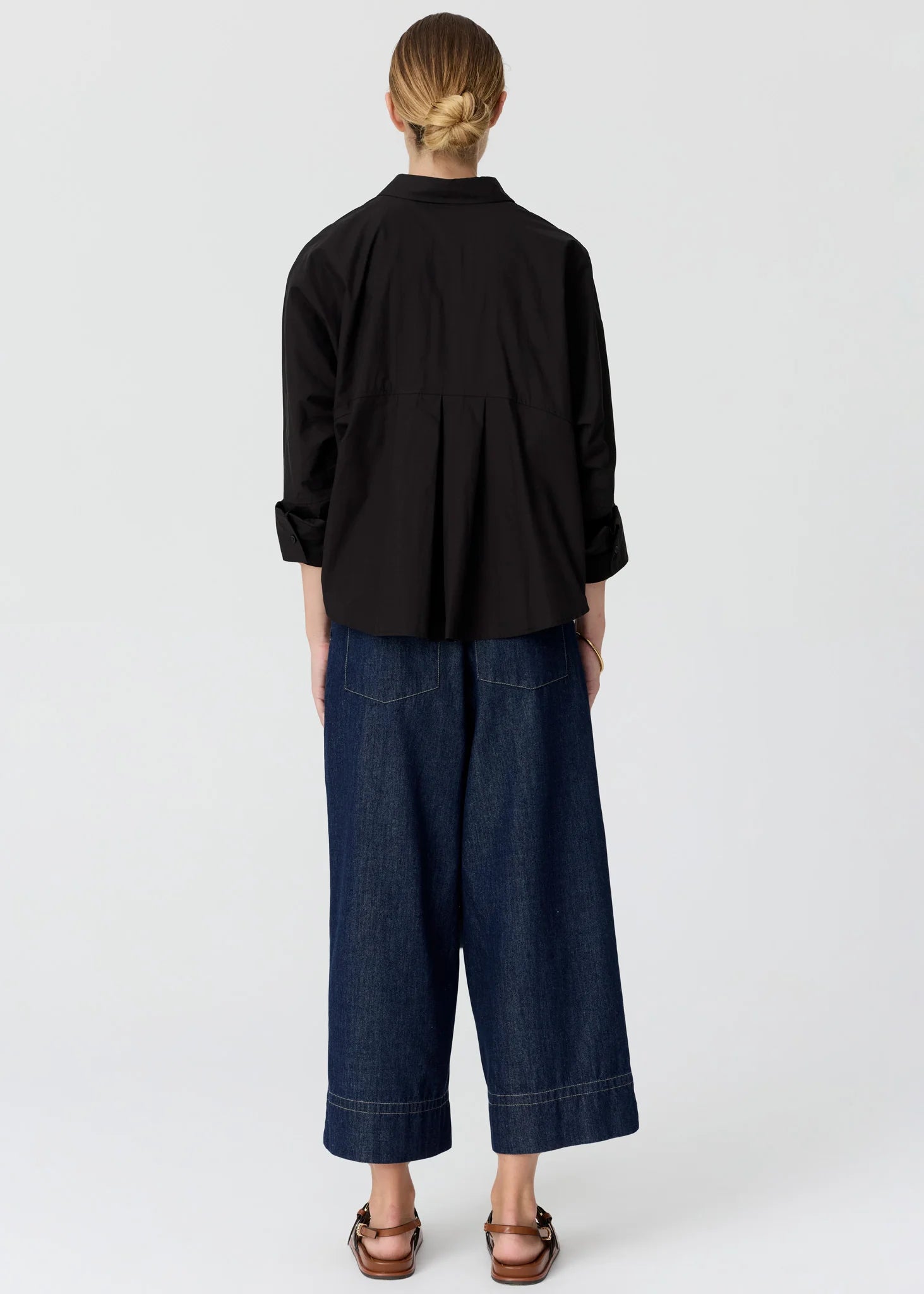 Anise Crop Pant - Denim